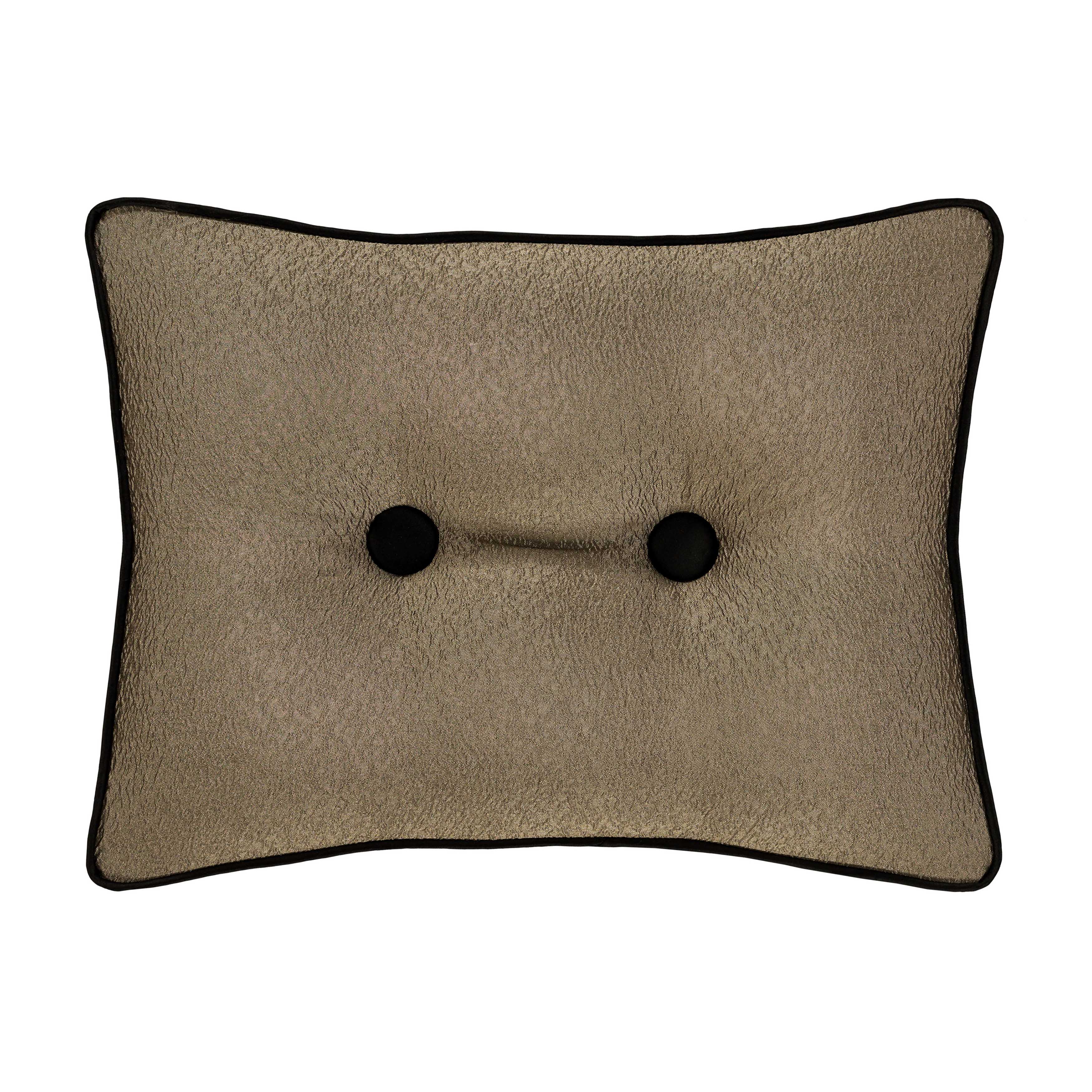 LaBoheme Onyx Boudoir Decorative Throw Pillow 20" x 15" Throw Pillows By J. Queen New York