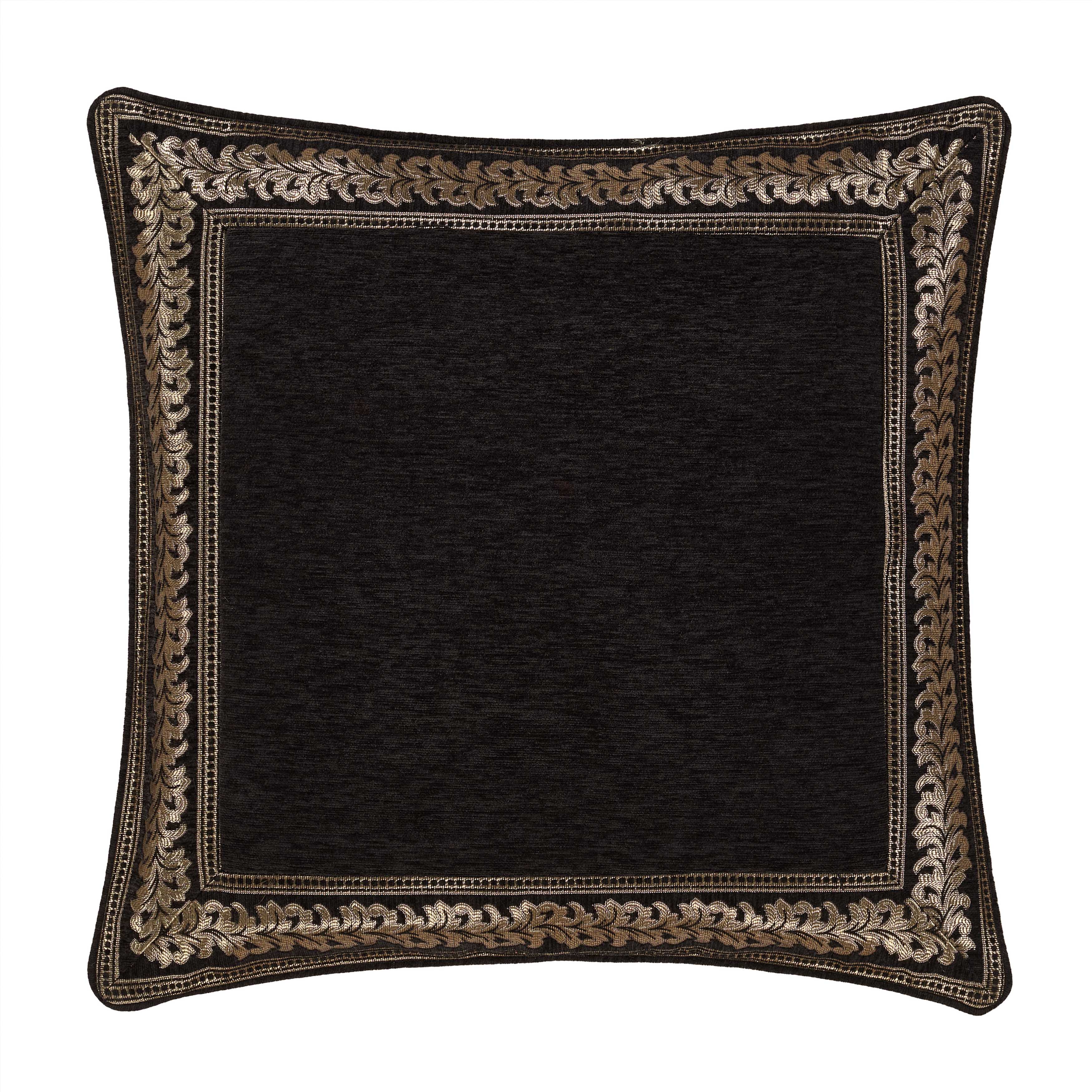 Laurenza Black Euro Sham Euro Sham By J. Queen New York