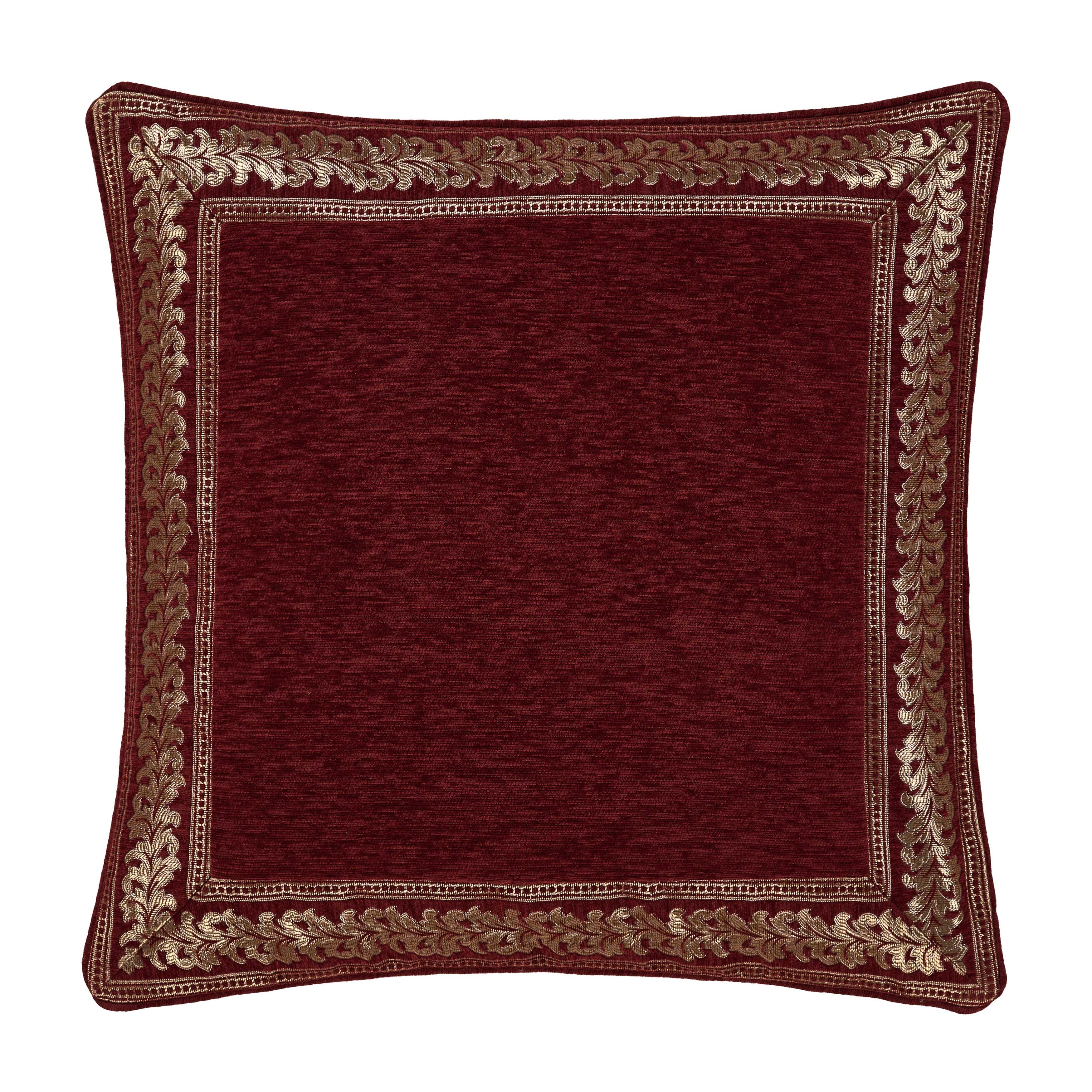 Laurenza Crimson Euro Sham Euro Sham By J. Queen New York