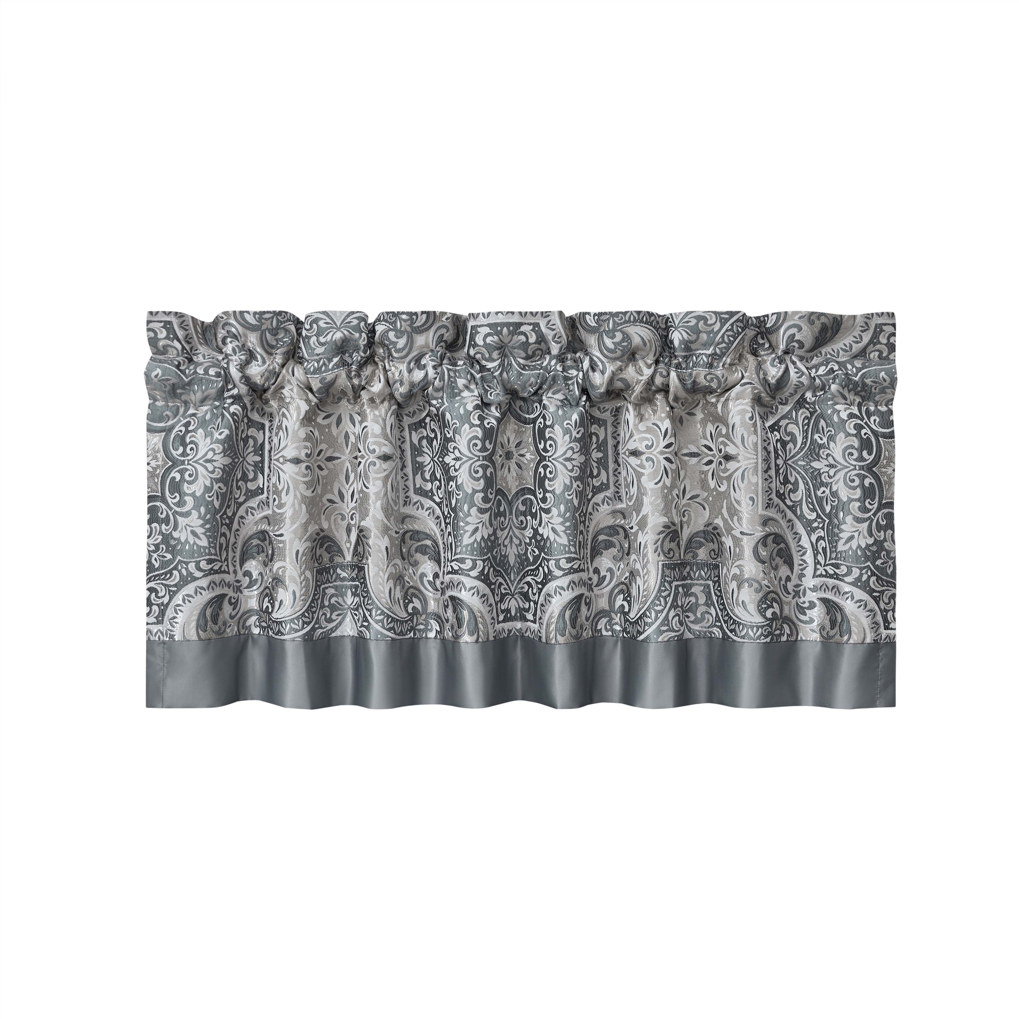 Lisbon Slate Straight Window Valance Window Valance By J. Queen New York
