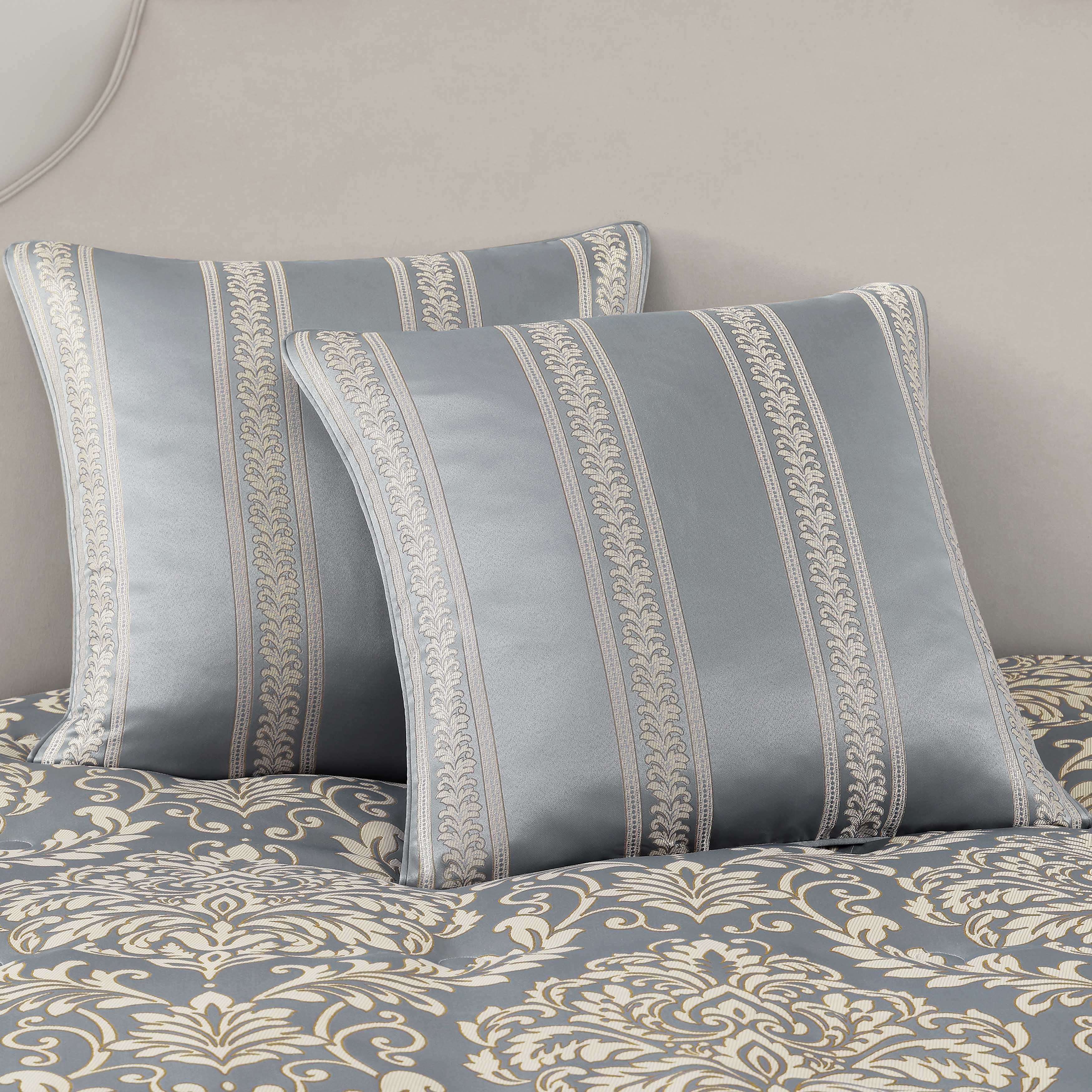 Lorenzo Blue Euro Sham Euro Sham By J. Queen New York