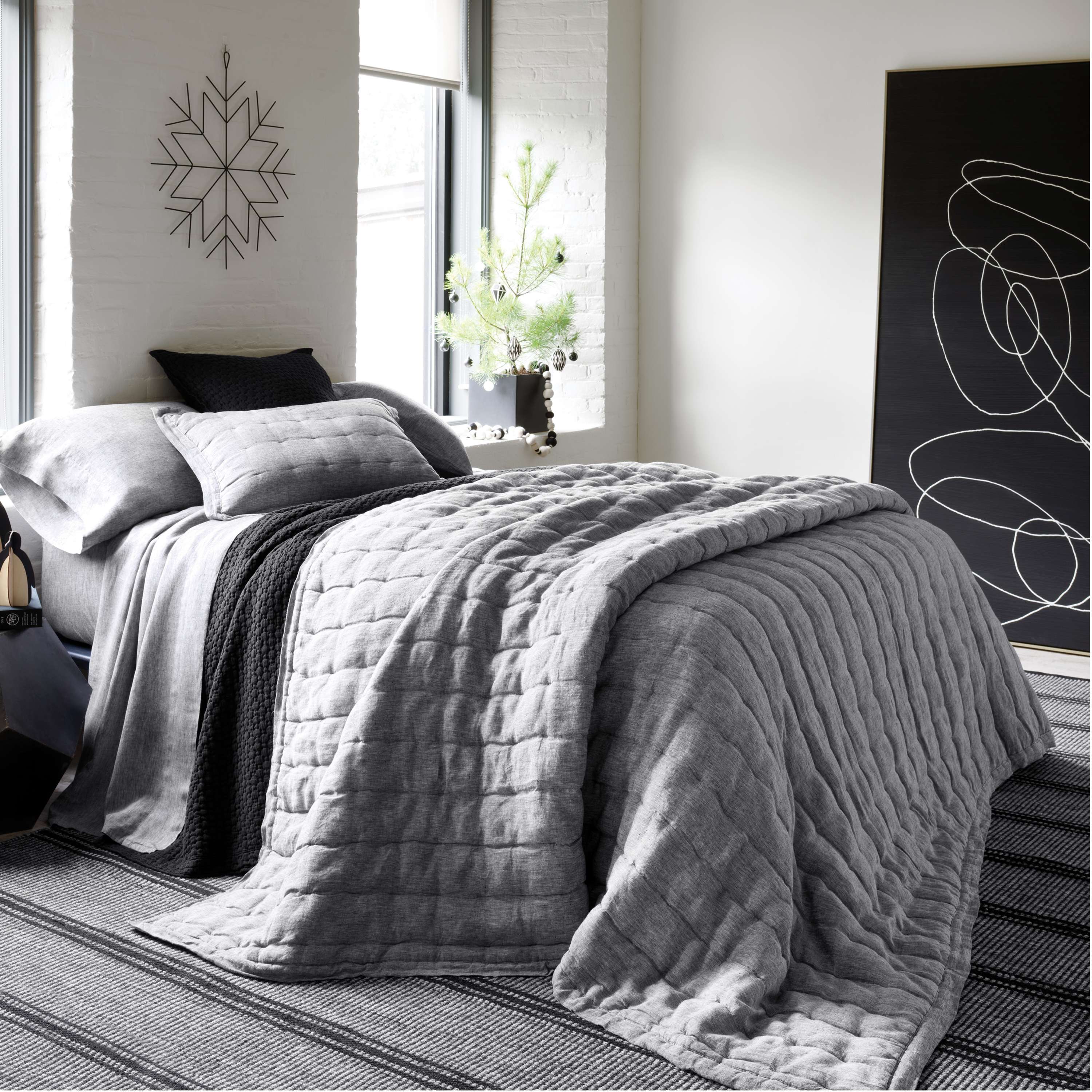 Lush Linen Puff Comforter Comforter Sets By Annie Selke