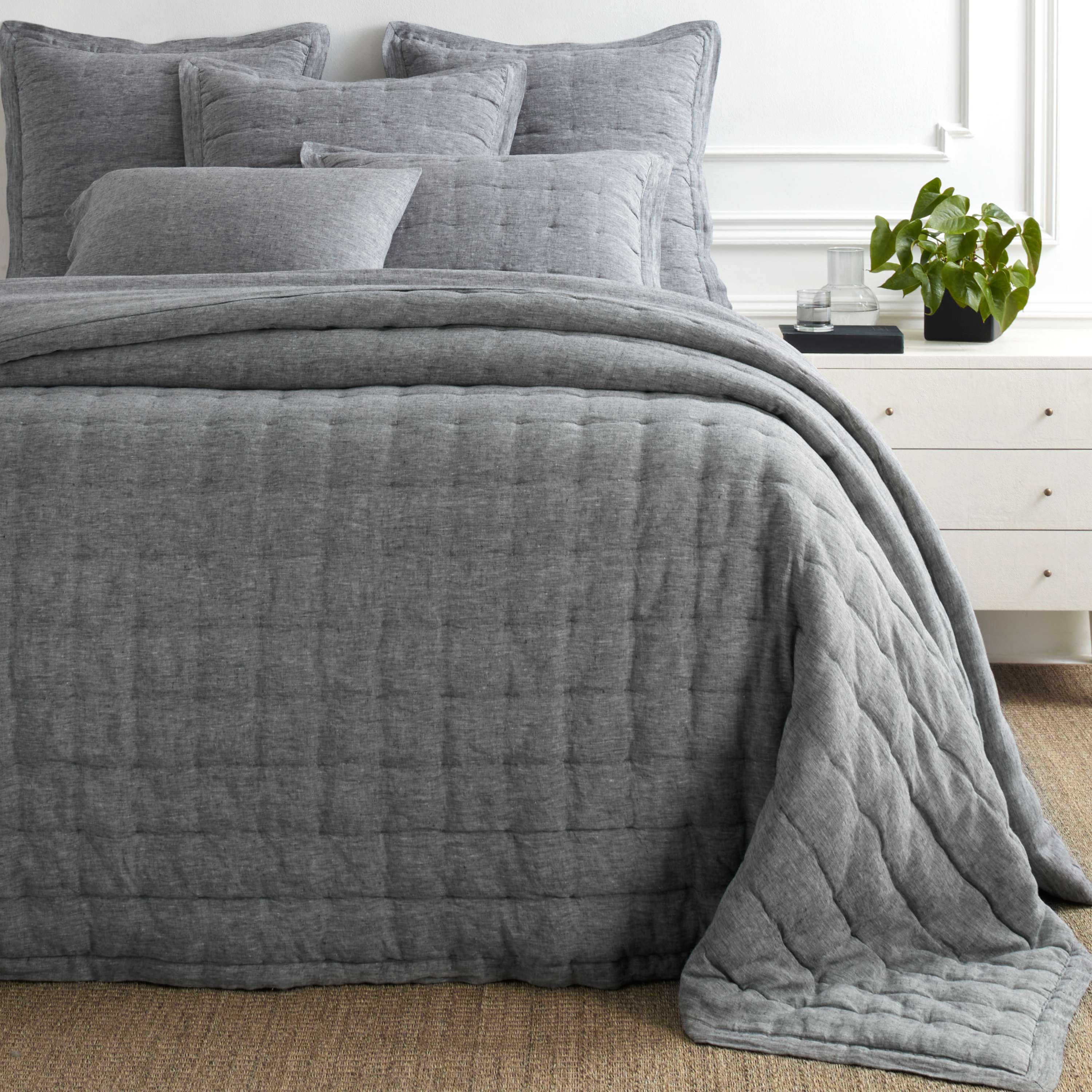 Lush Linen Puff Comforter Comforter Sets By Annie Selke