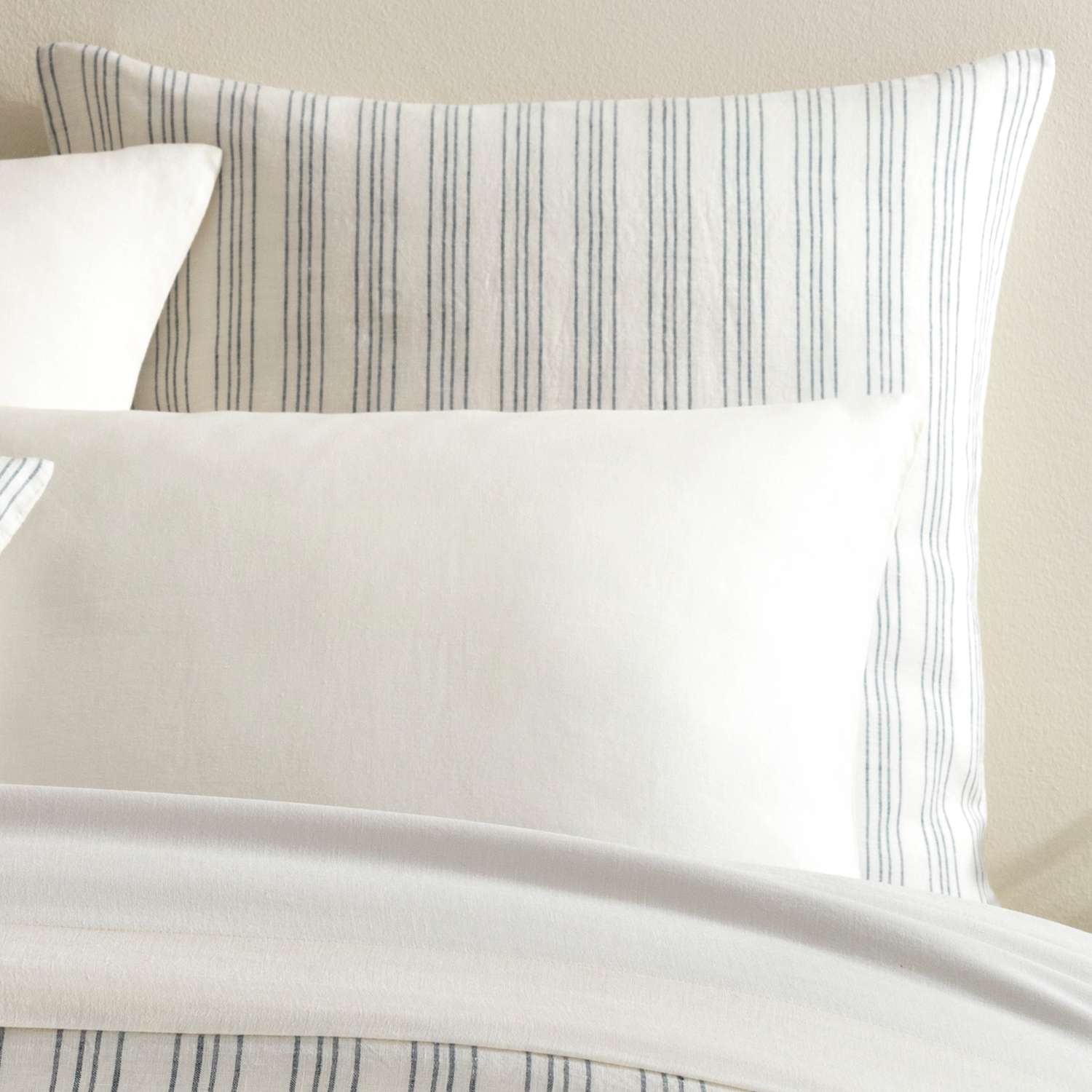 Lush Linen Stripe Pillow Sham Sham By Annie Selke