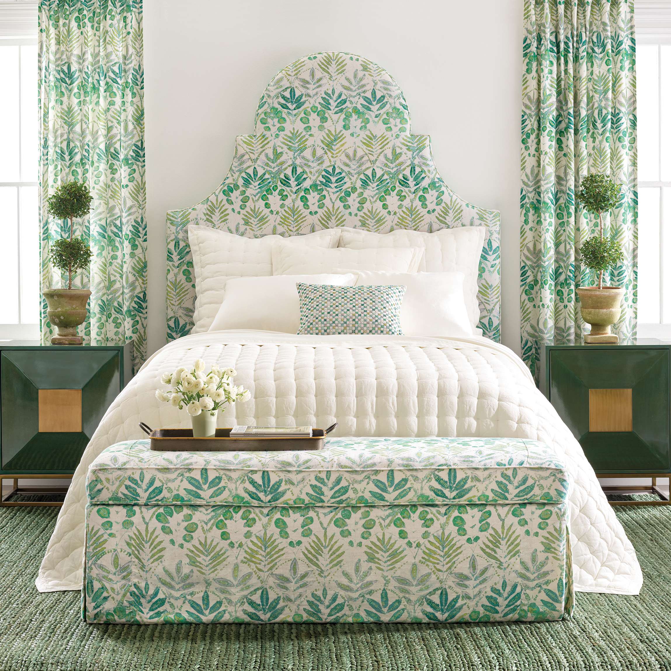 Lush Linen Puff Comforter Comforter Sets By Annie Selke