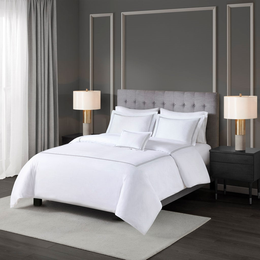 Luxury Collection Embroidered 3 Piece Duvet Cover Set Duvet Covers By JLA HOME/Olliix (E & E Co., Ltd)
