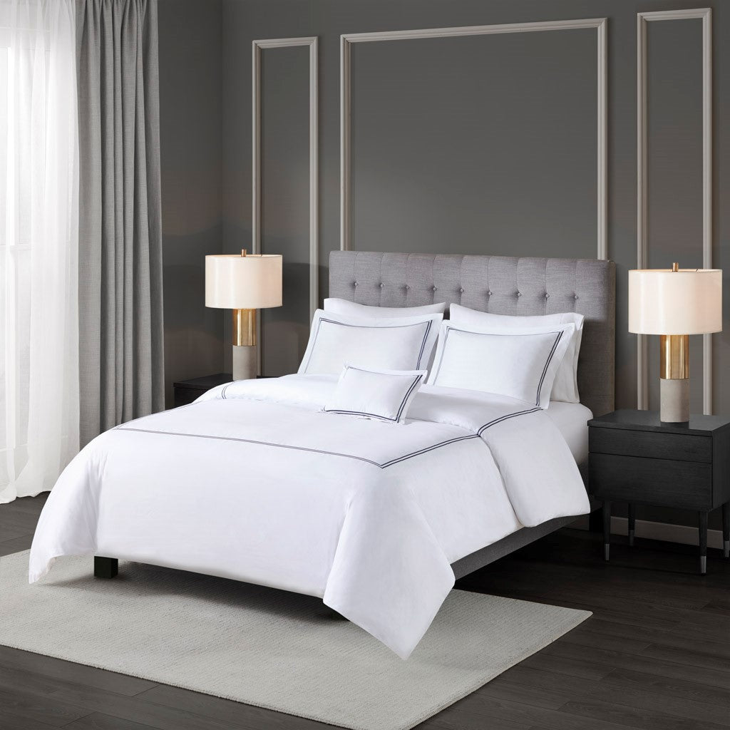 Luxury Collection Embroidered 3 Piece Duvet Cover Set Duvet Covers By JLA HOME/Olliix (E & E Co., Ltd)