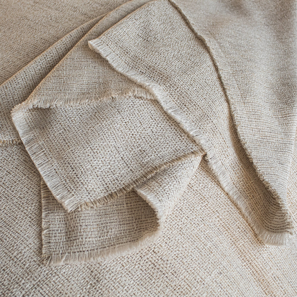 Macau Raw-Edge Throw Throws By Ann Gish