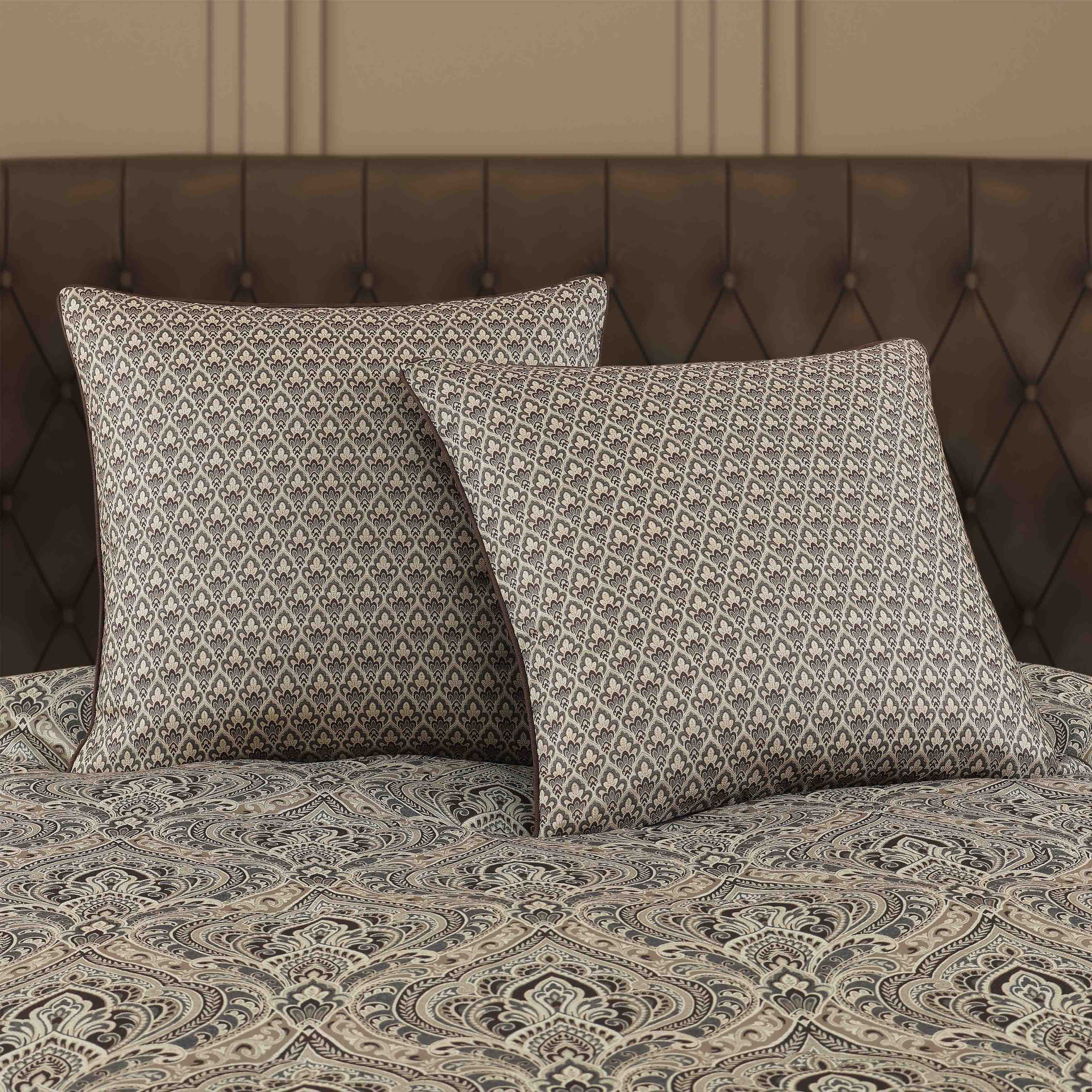 Maren Chocolate Euro Sham Euro Sham By J. Queen New York