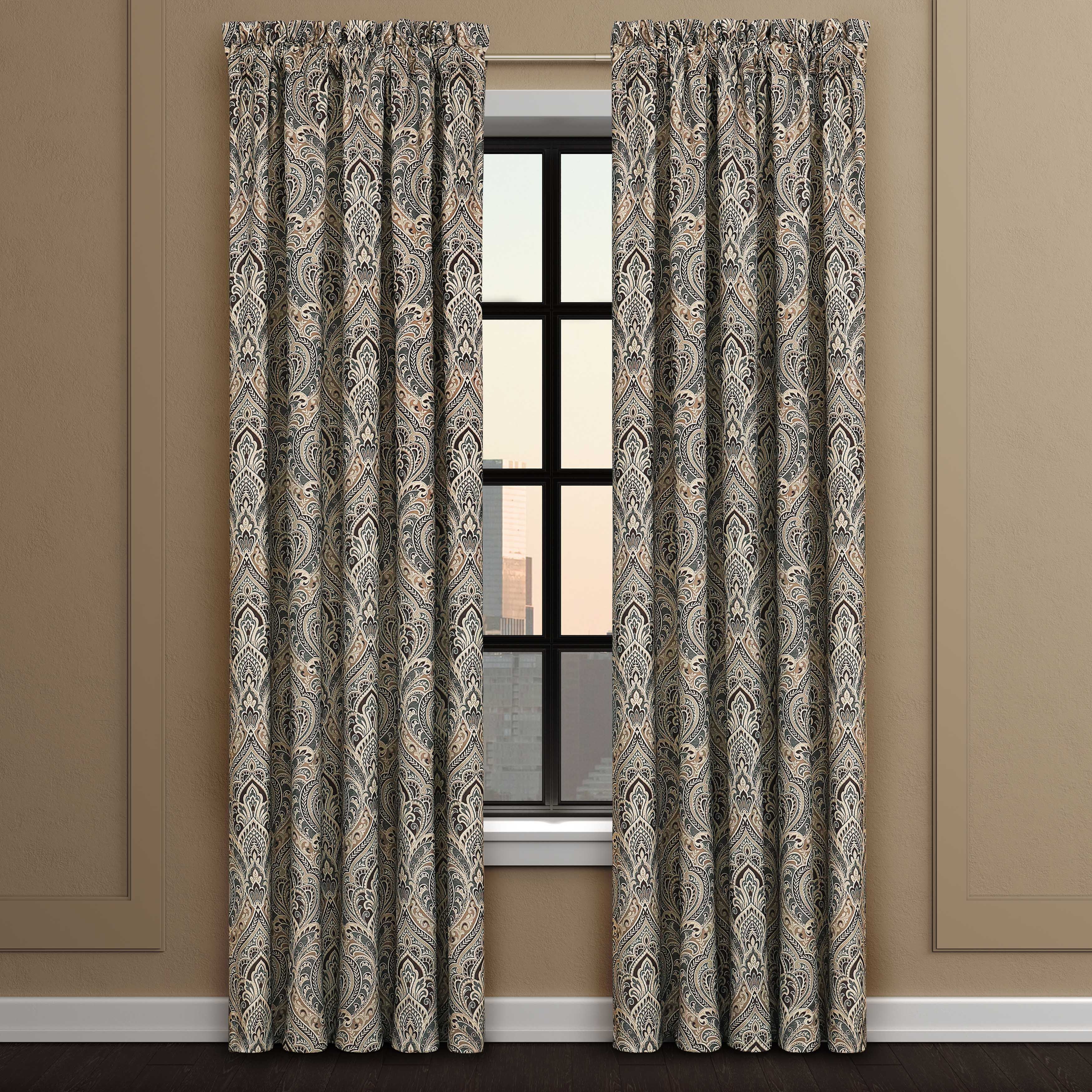 Maren Chocolate Window Panel Pair Window Panels By J. Queen New York