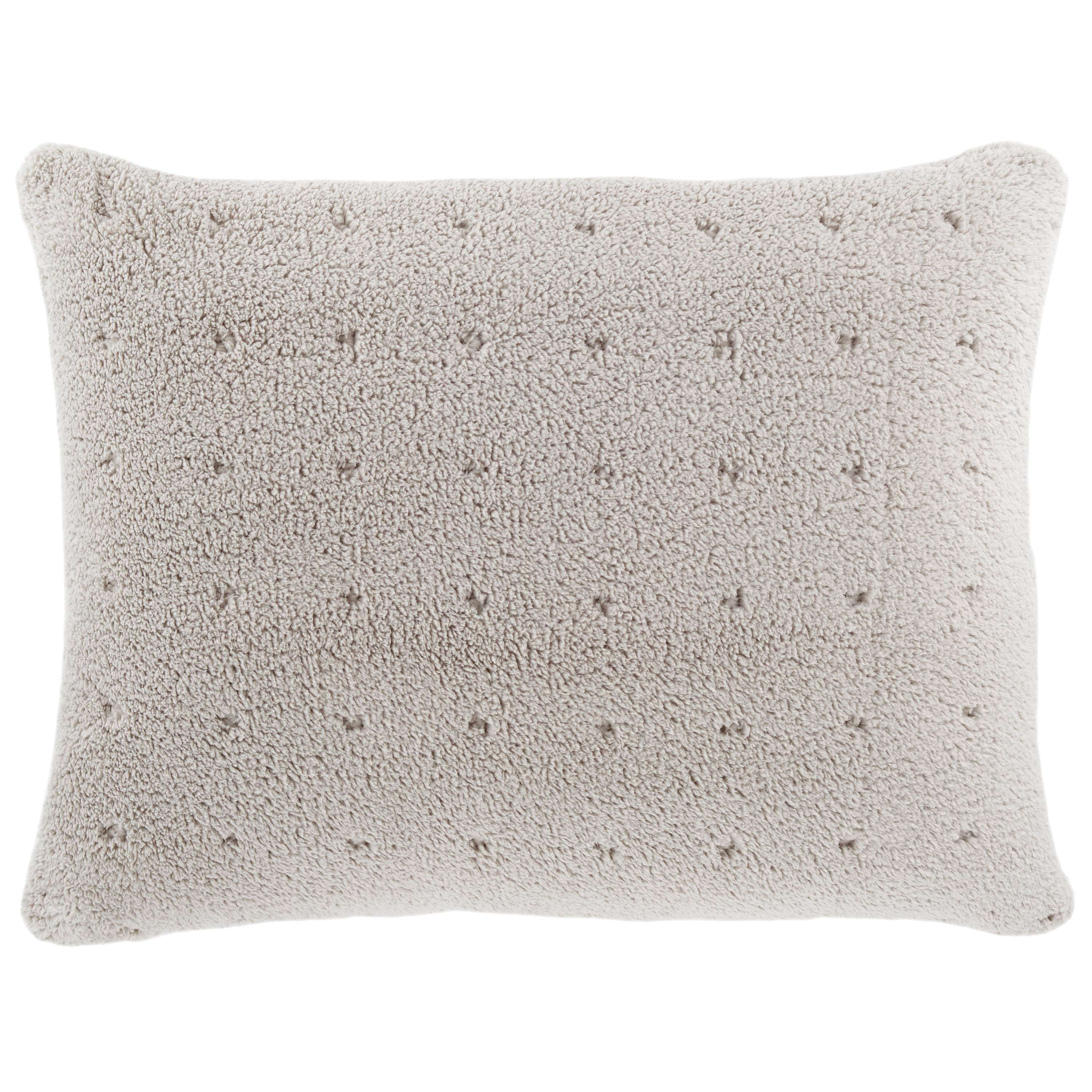 Marshmallow Fleece Puff Sham Sham By Annie Selke