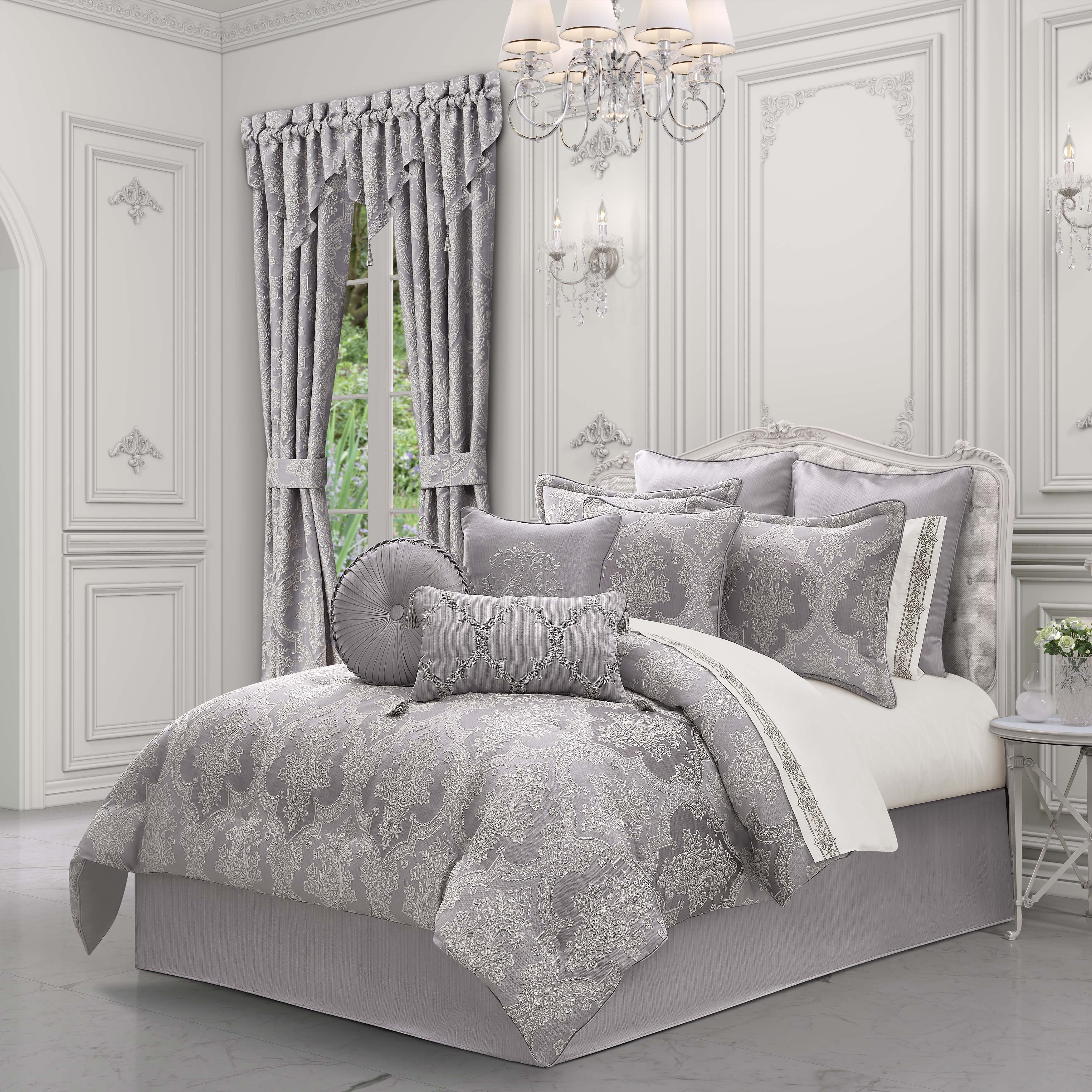Mary Lavender 4 Piece Comforter Set Comforter Sets By J. Queen New York