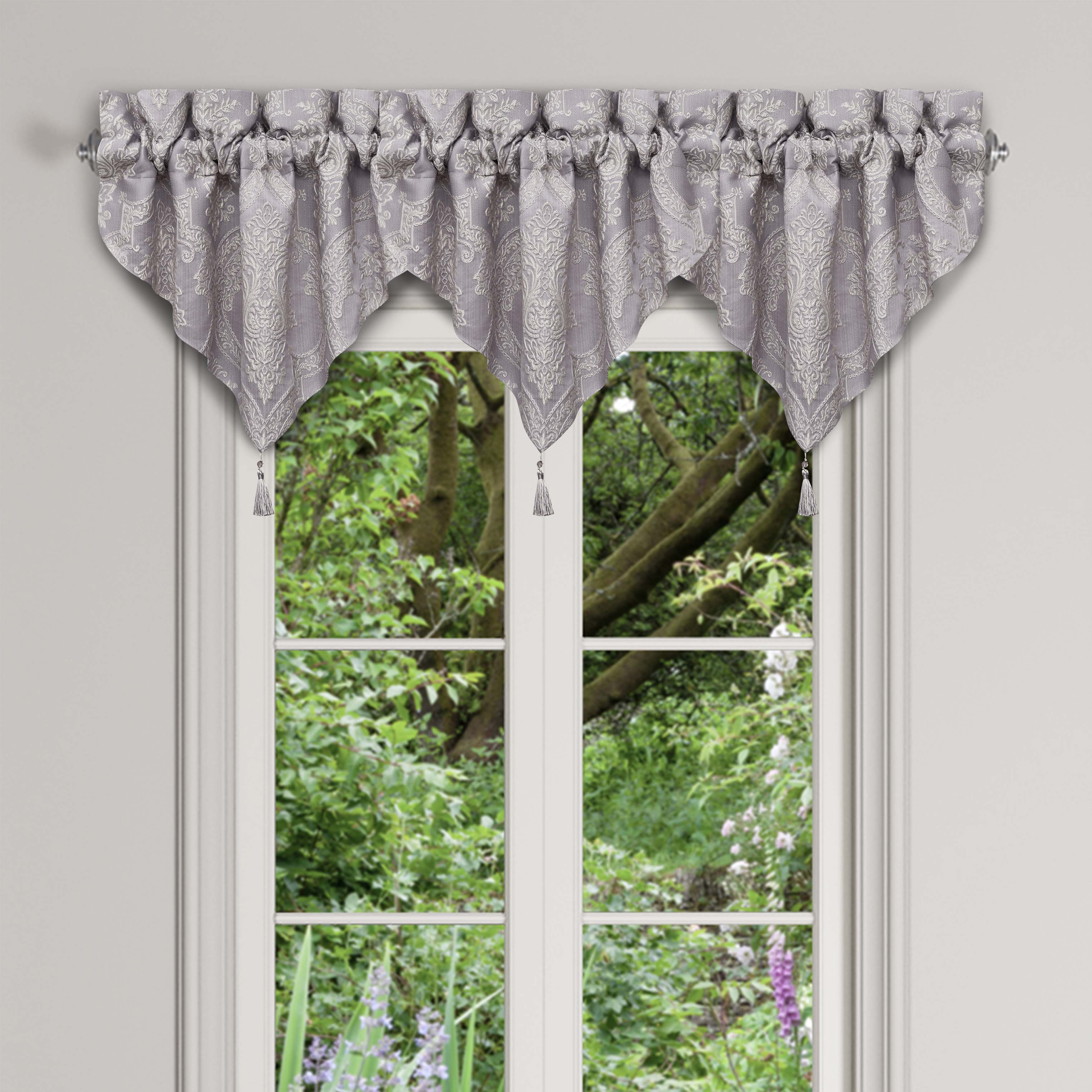 Mary Lavender Ascot Window Valance Window Valances By J. Queen New York