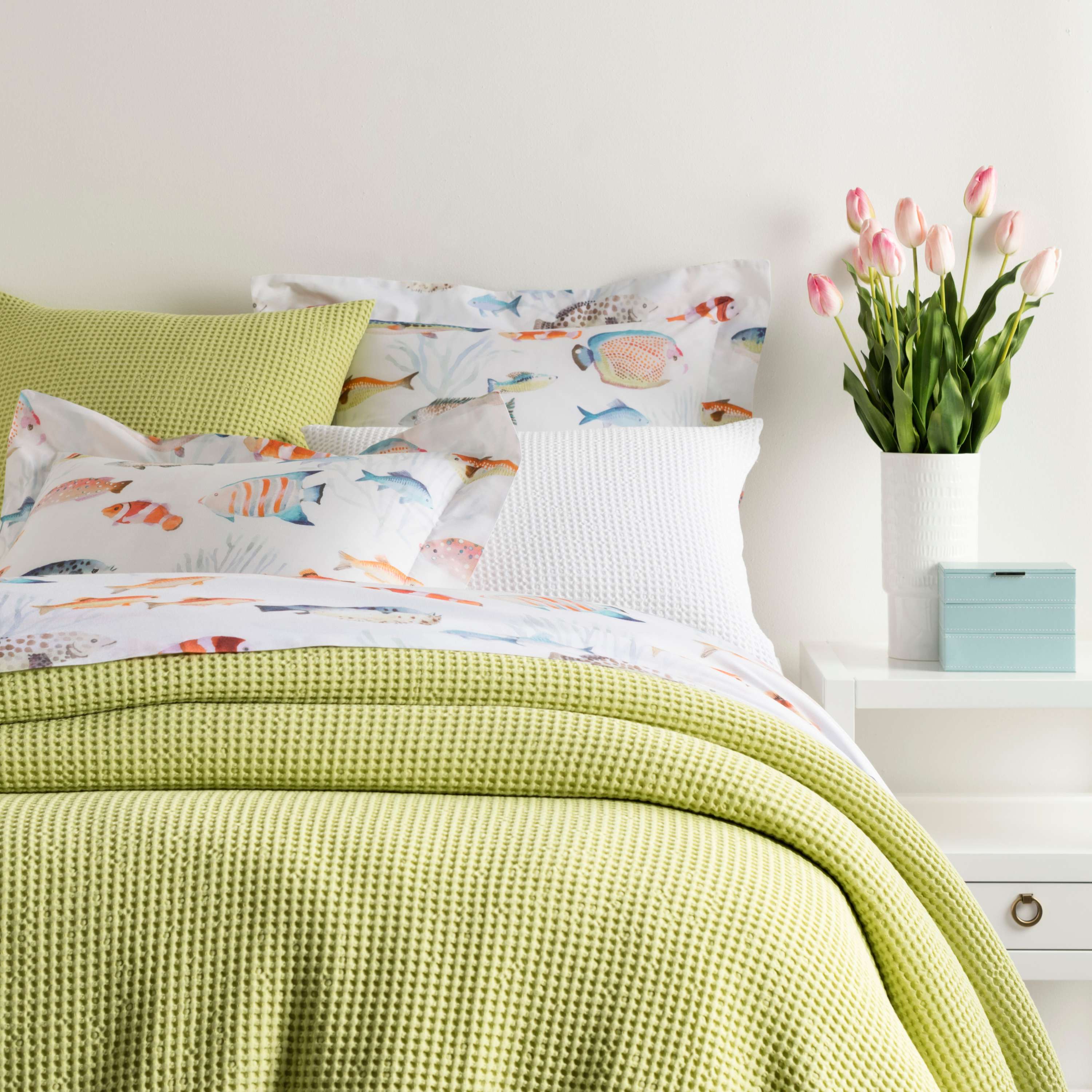 Bubble Matelasse Coverlet Coverlet By Annie Selke