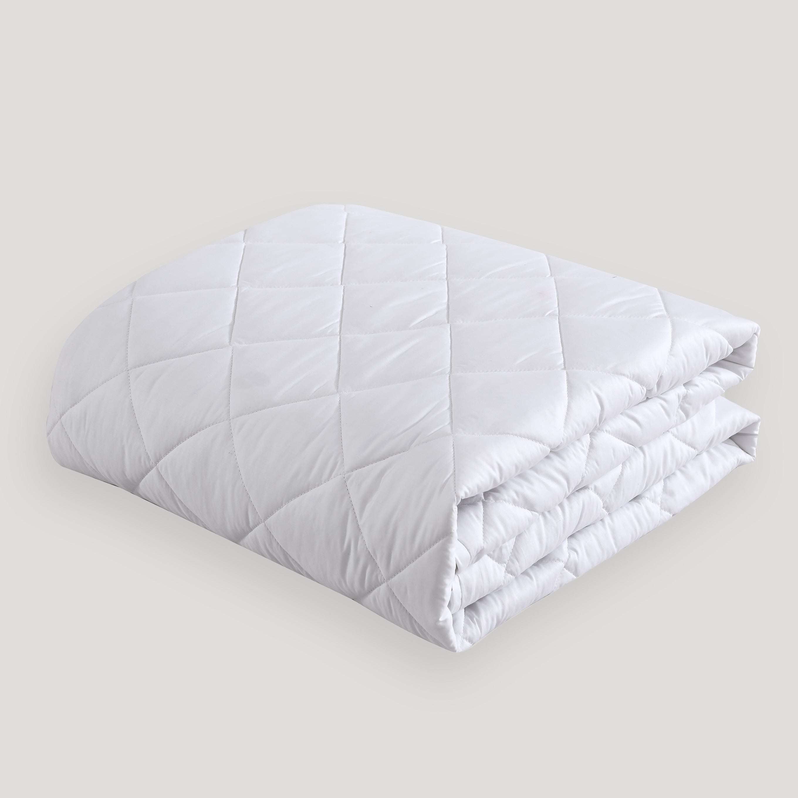 Antimicrobial & Water-Resistant Egyptian Cotton Percale Mattress Protector Mattress Protector By Pure Parima