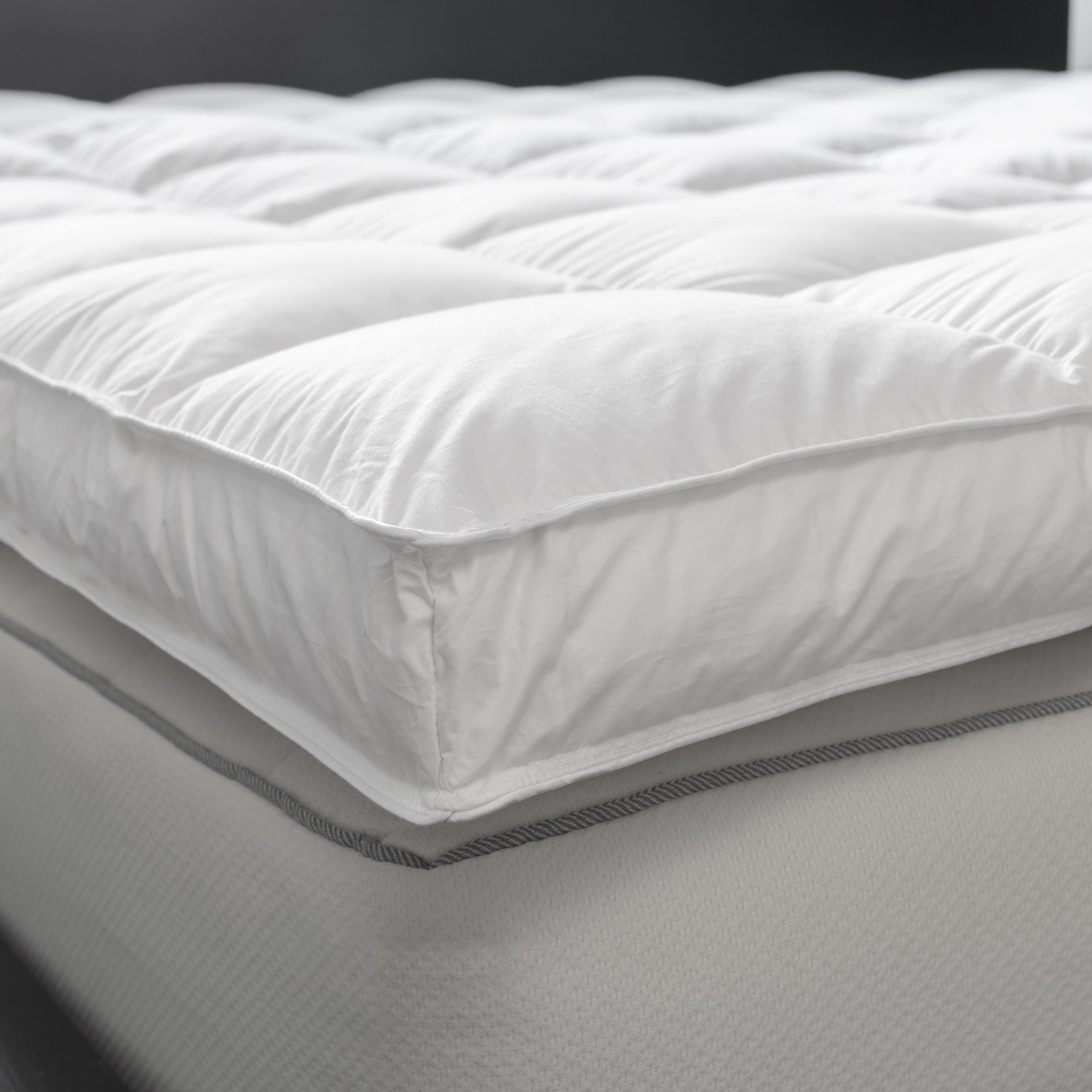 Hypoallergenic LikeDown Fiber Mattress Topper Mattress Topper By Downright