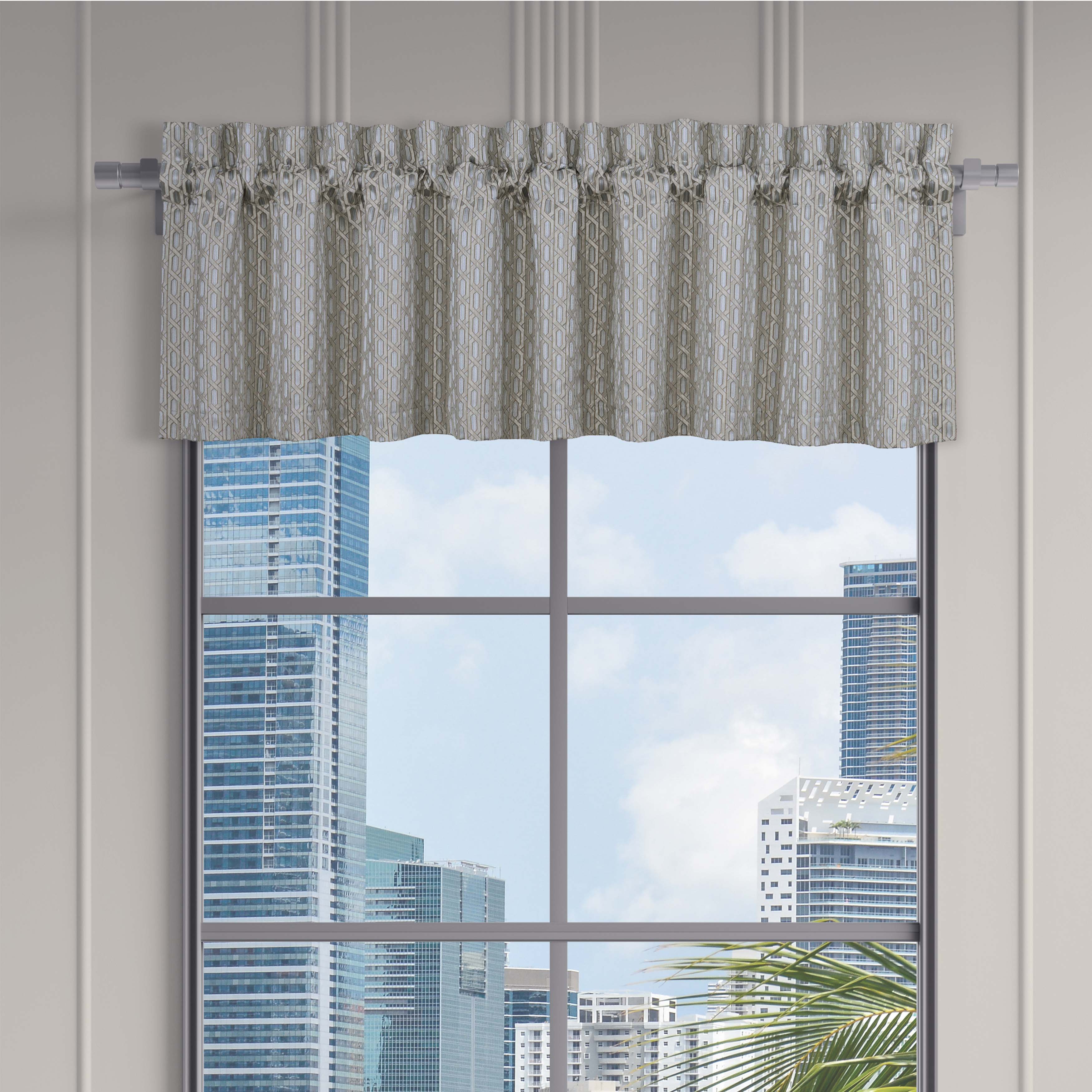 Metropolitan Cloud Straight Window Valance Window Valances By J. Queen New York