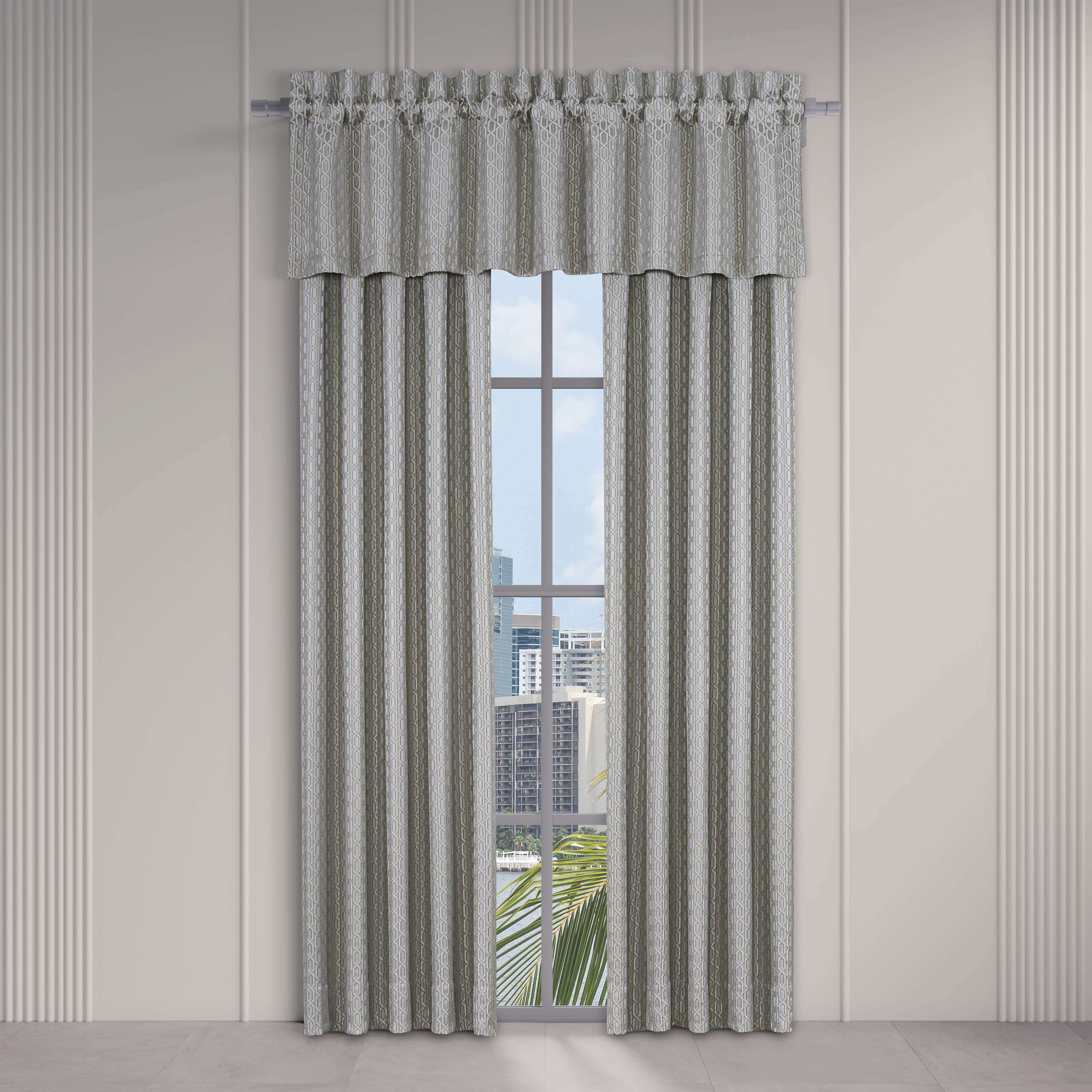 Metropolitan Cloud Window Panel Pair Window Panels By J. Queen New York