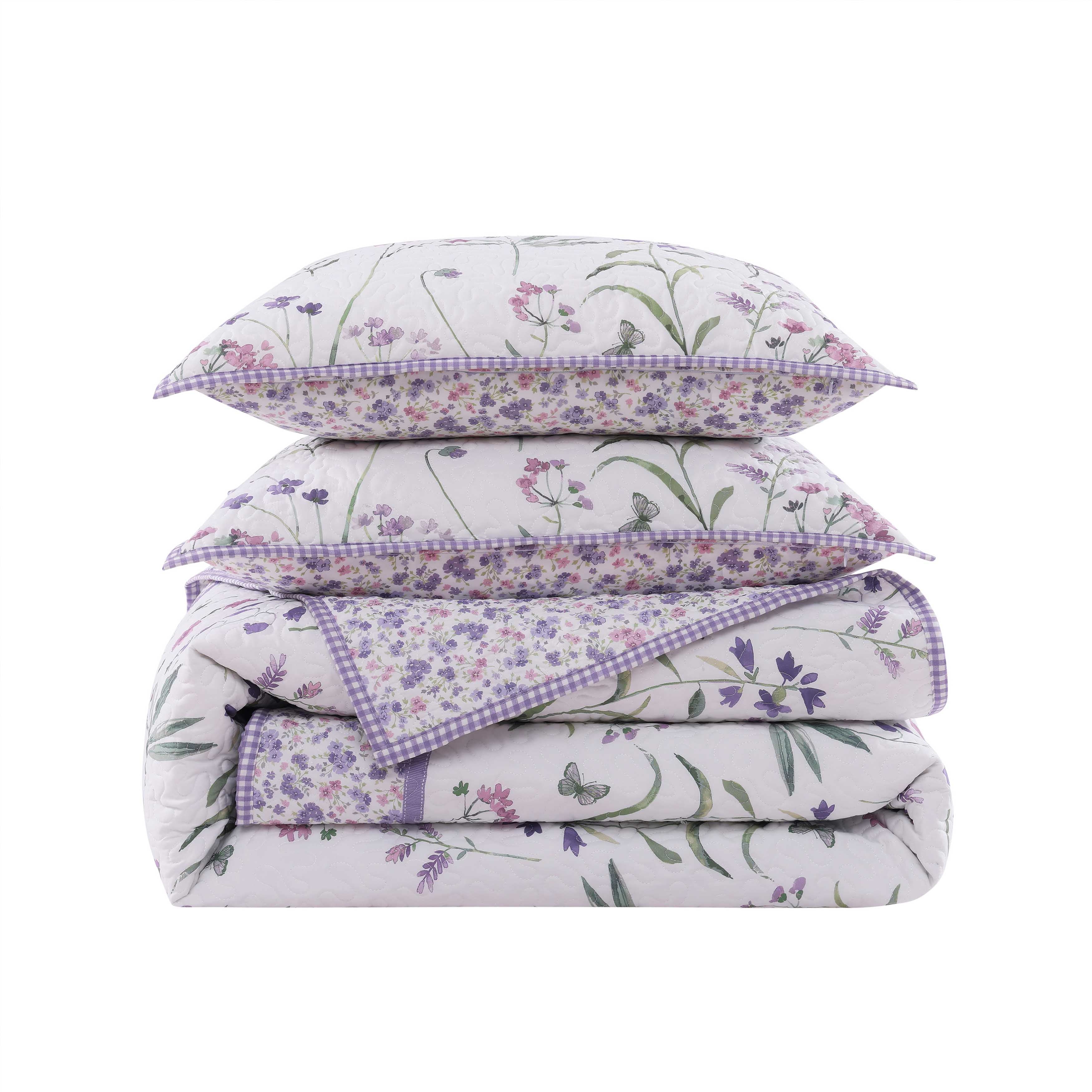 Nola Lilac 3 Piece Quilt Set Quilt Sets By J. Queen New York