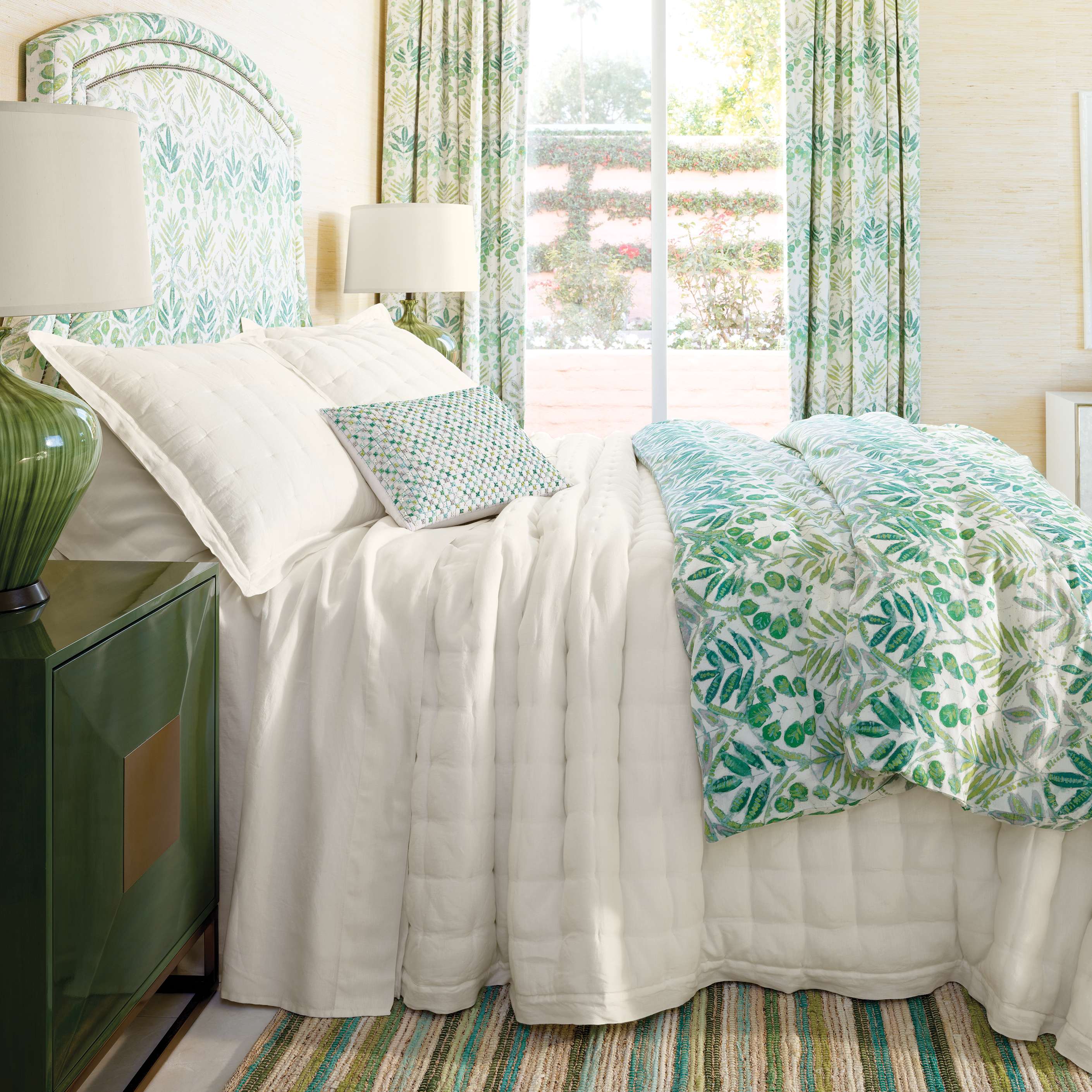 Lush Linen Puff Comforter Comforter Sets By Annie Selke