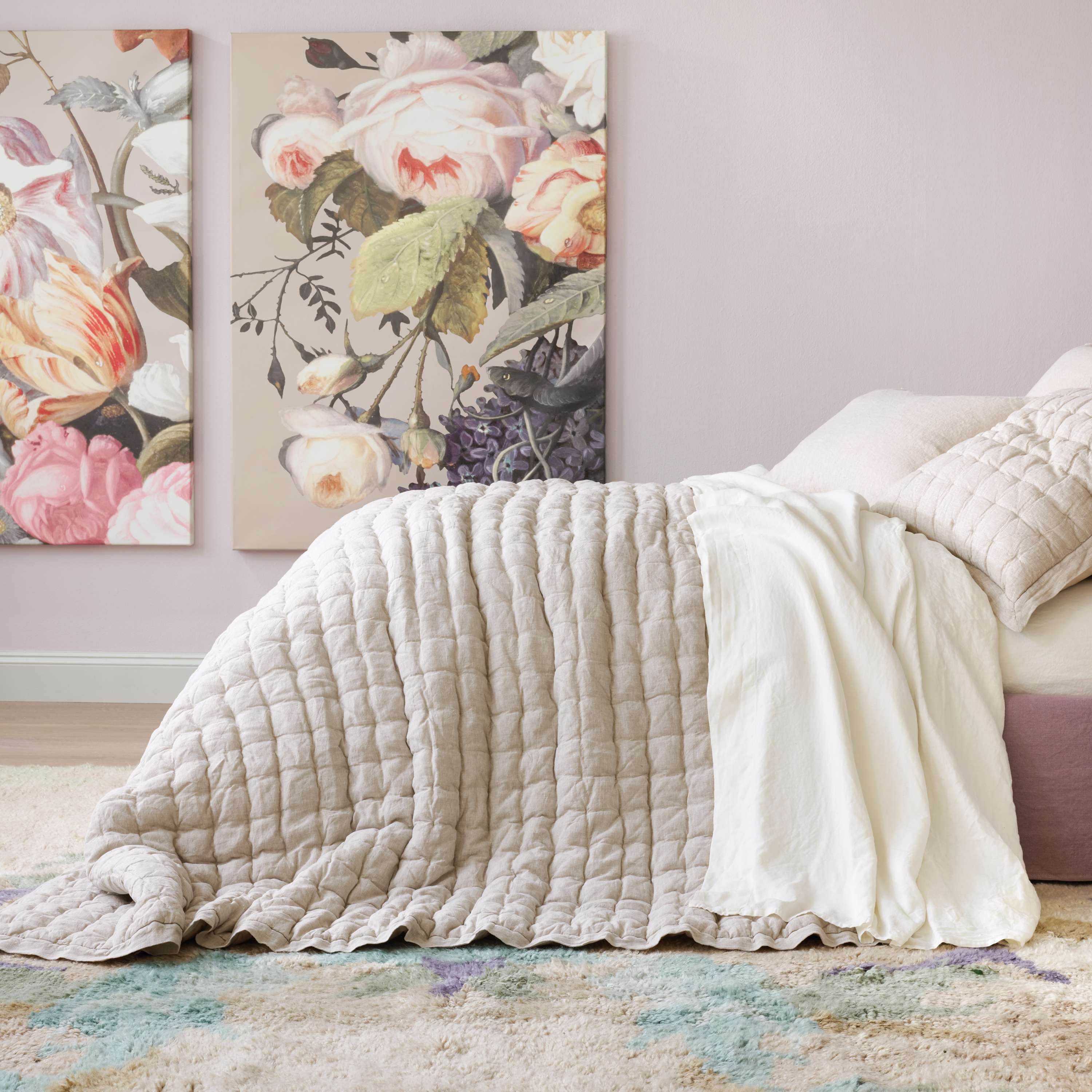 Lush Linen Puff Comforter Comforter Sets By Annie Selke