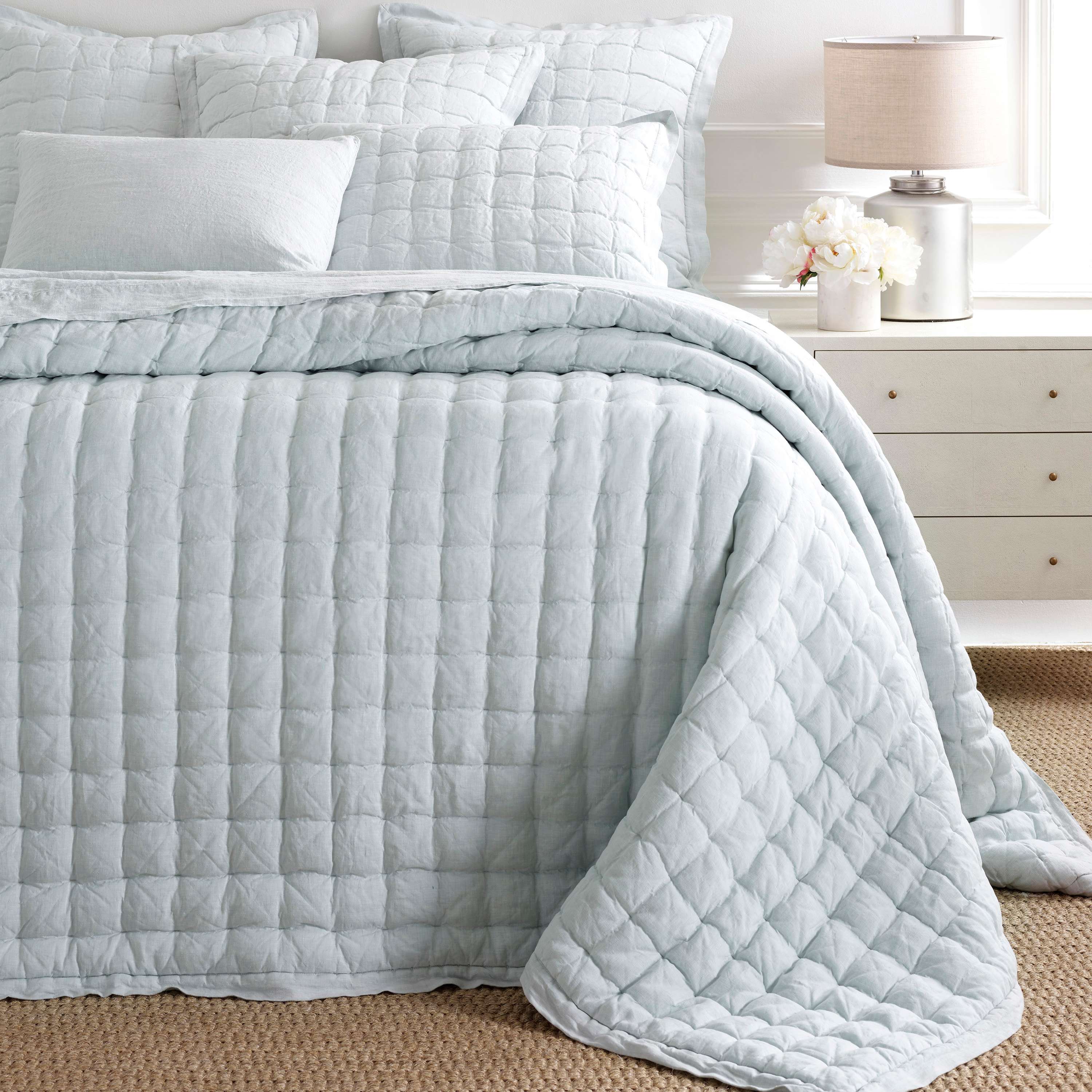 Lush Linen Puff Comforter Comforter Sets By Annie Selke