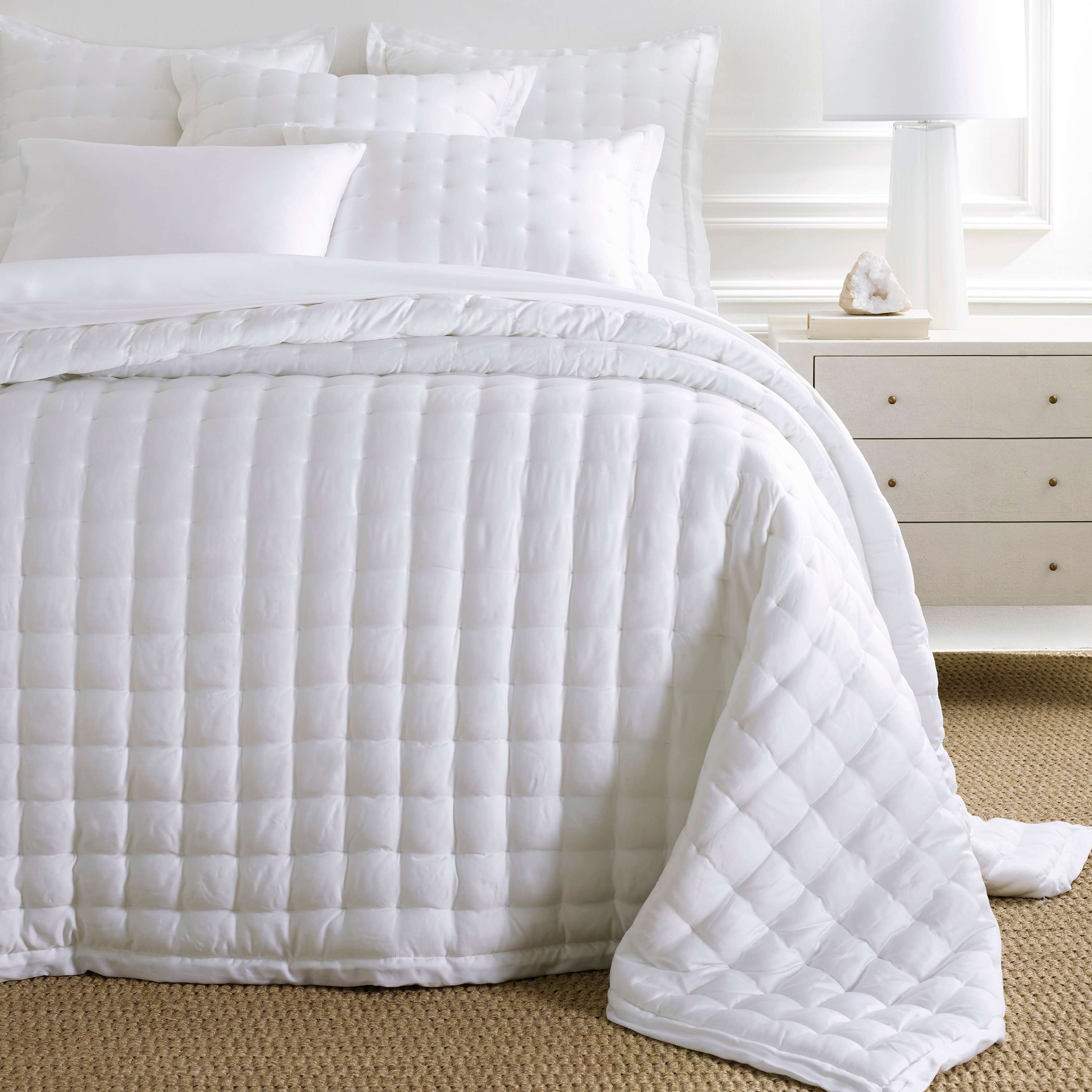 Silken Solid Puff Comforter Comforter Sets By Annie Selke