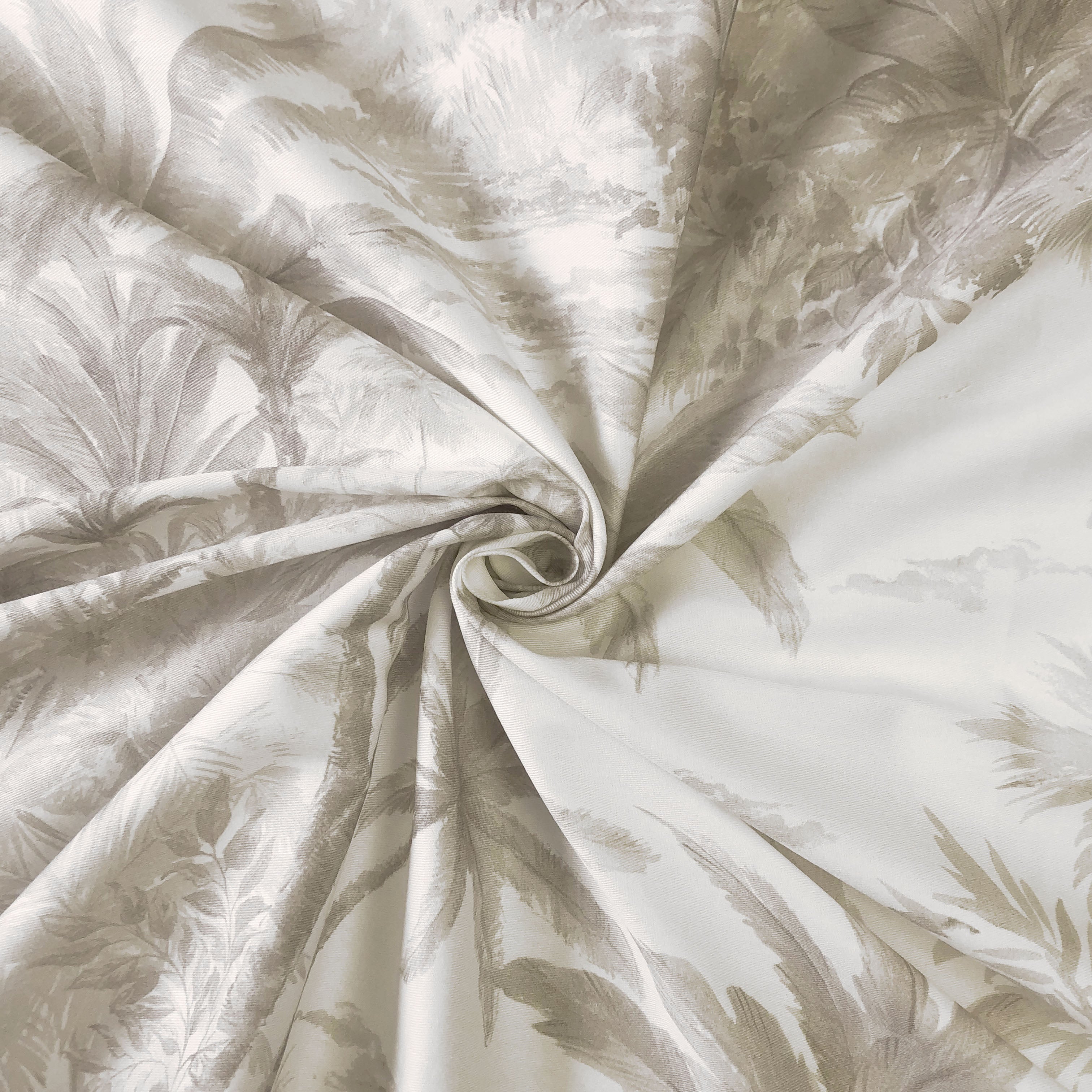 Palmora Toile Mushroom 8 Piece Comforter Set Comforter Sets By Colcha Linens