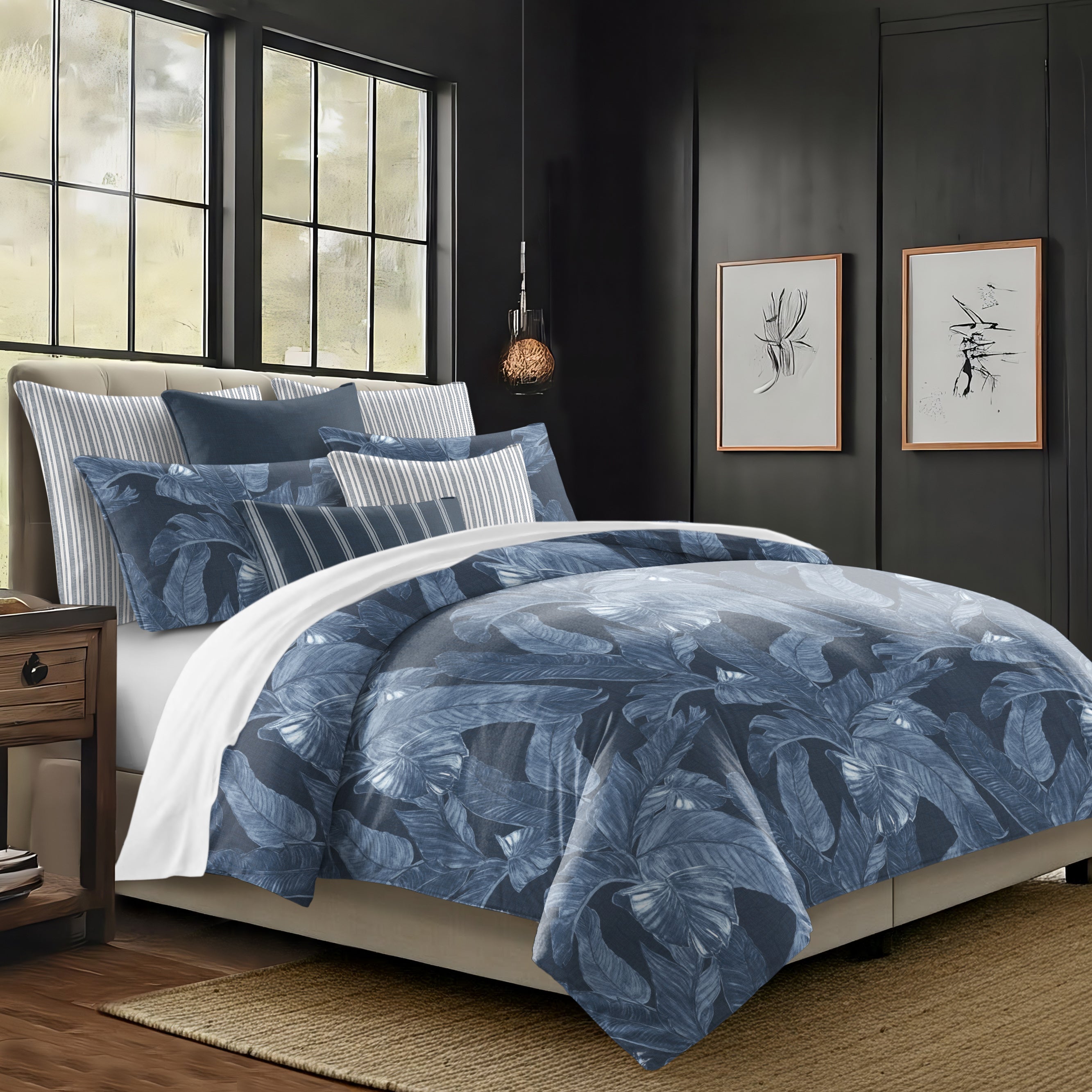 Palomino Denim 8 Piece Coverlet Set Coverlet By Colcha Linens