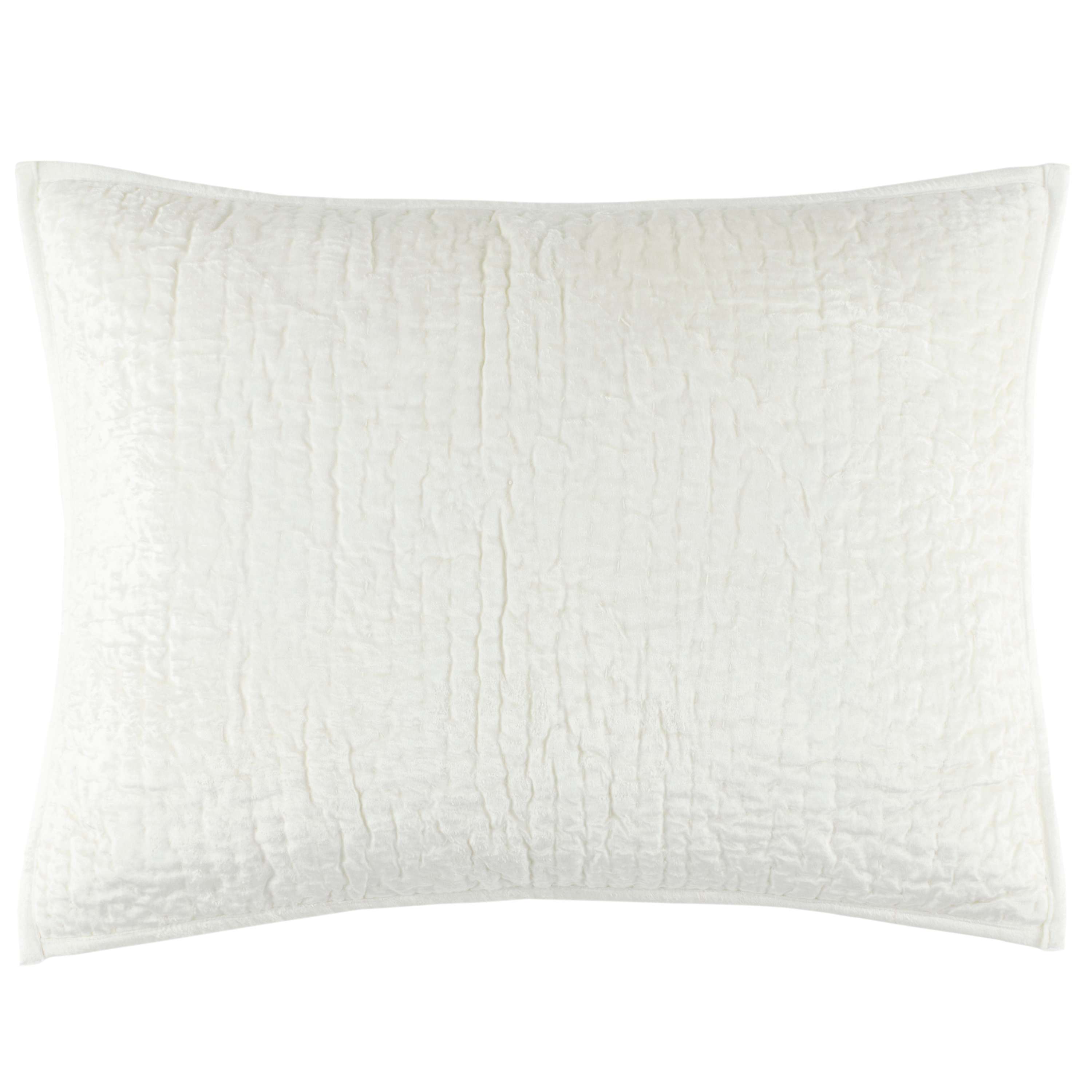 Parisienne Velvet Quilted Sham Sham By Annie Selke