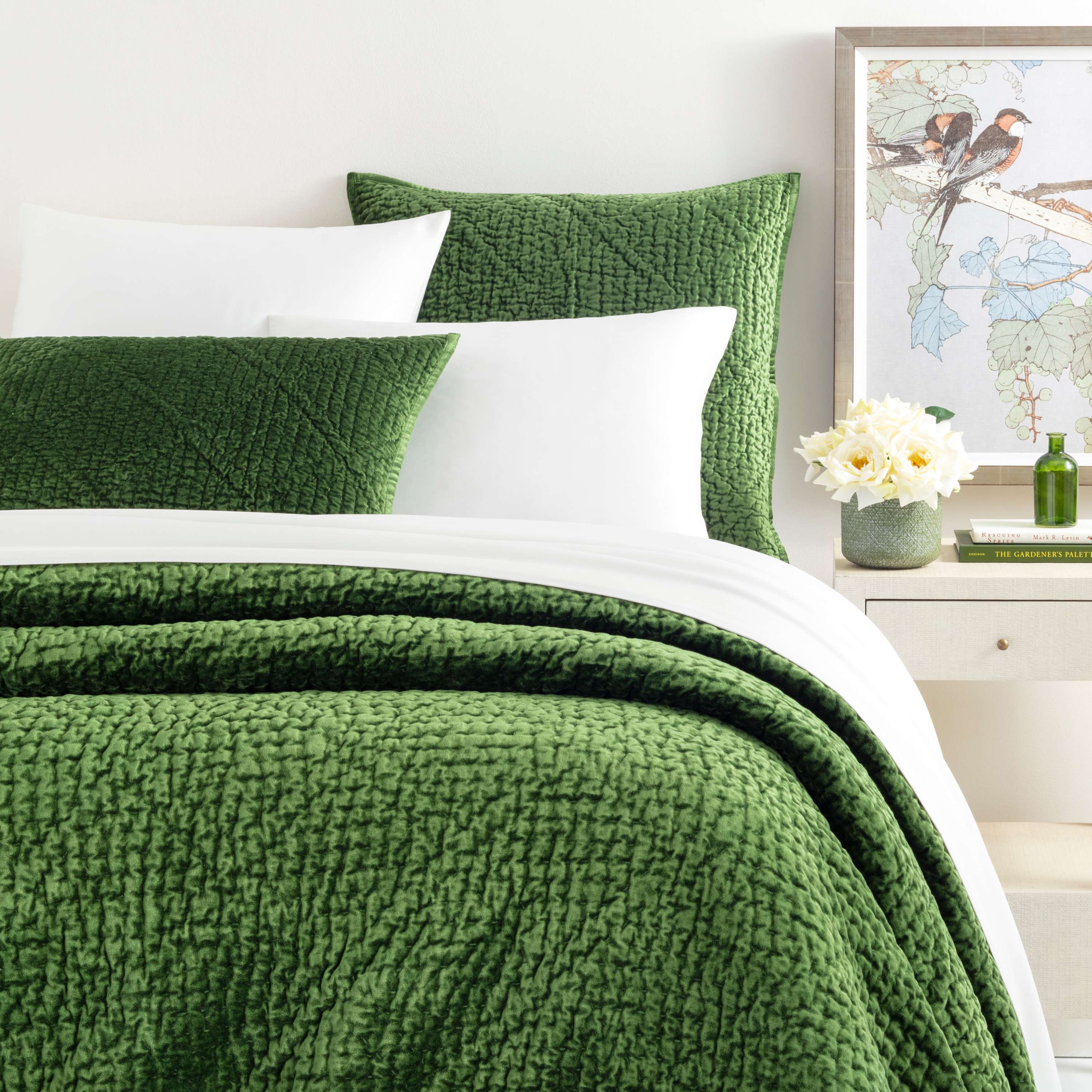 Parisienne Velvet Quilt Quilt Sets By Annie Selke
