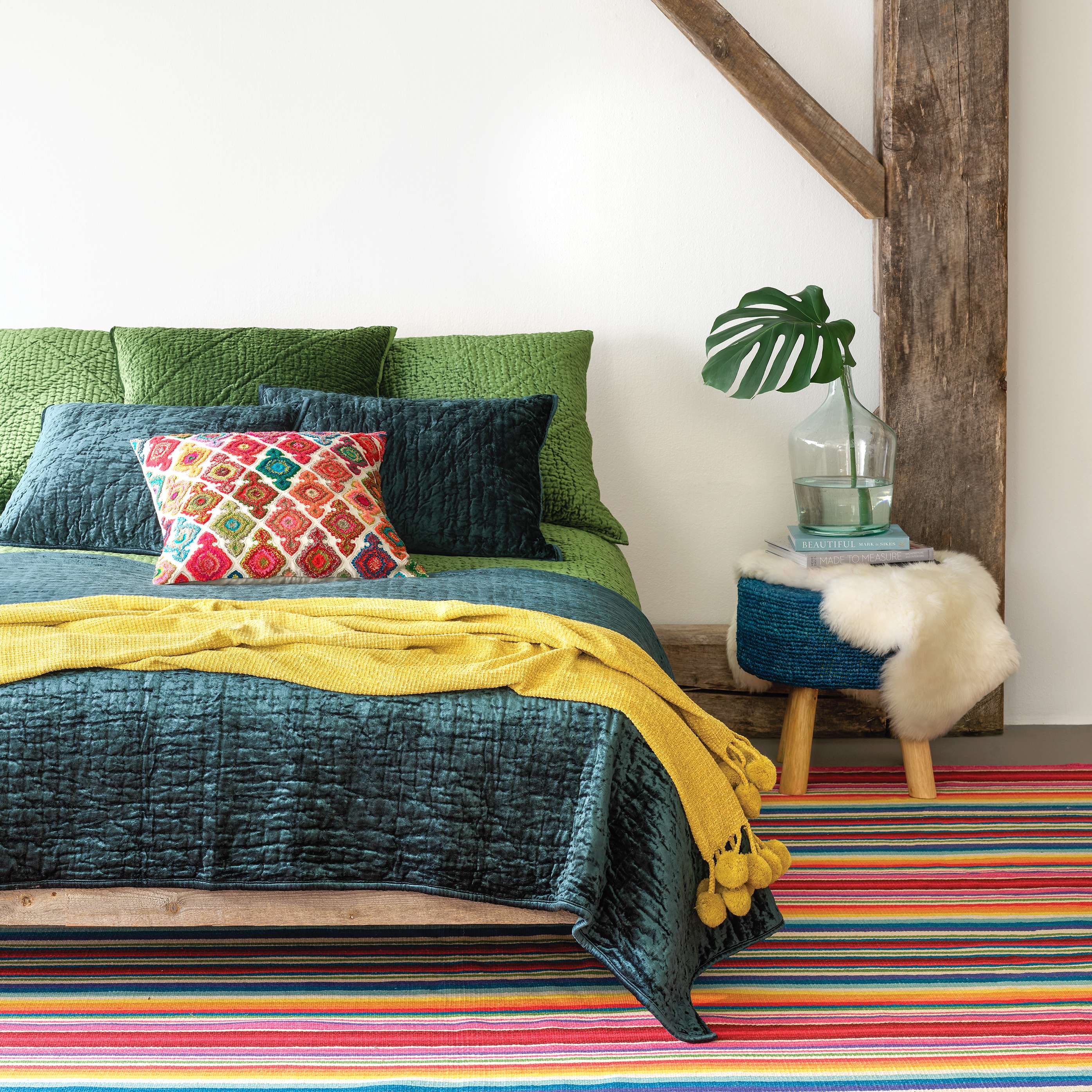 Parisienne Velvet Quilted Sham Sham By Annie Selke