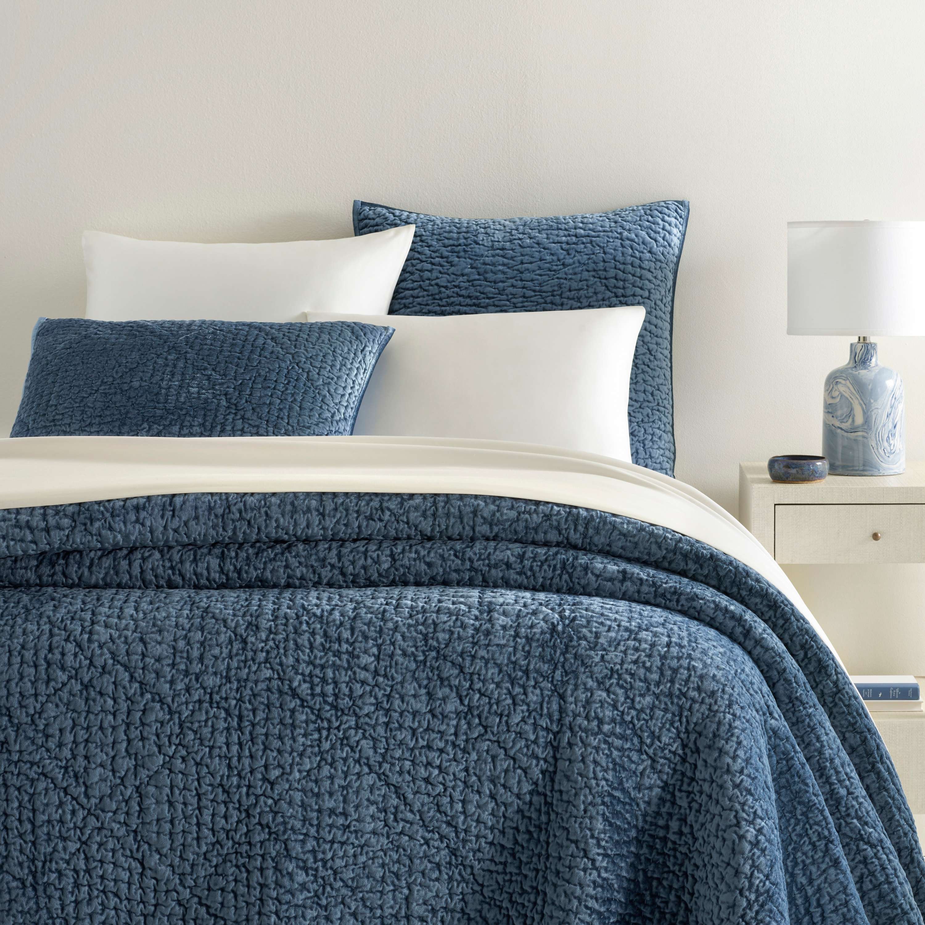 Parisienne Velvet Quilt Quilt Sets By Annie Selke