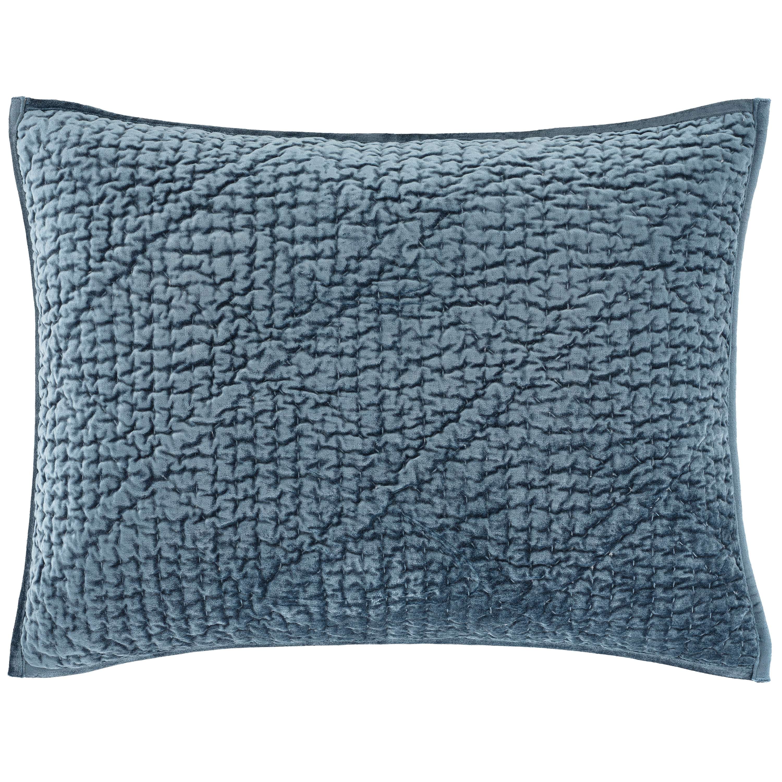 Parisienne Velvet Quilted Sham Sham By Annie Selke