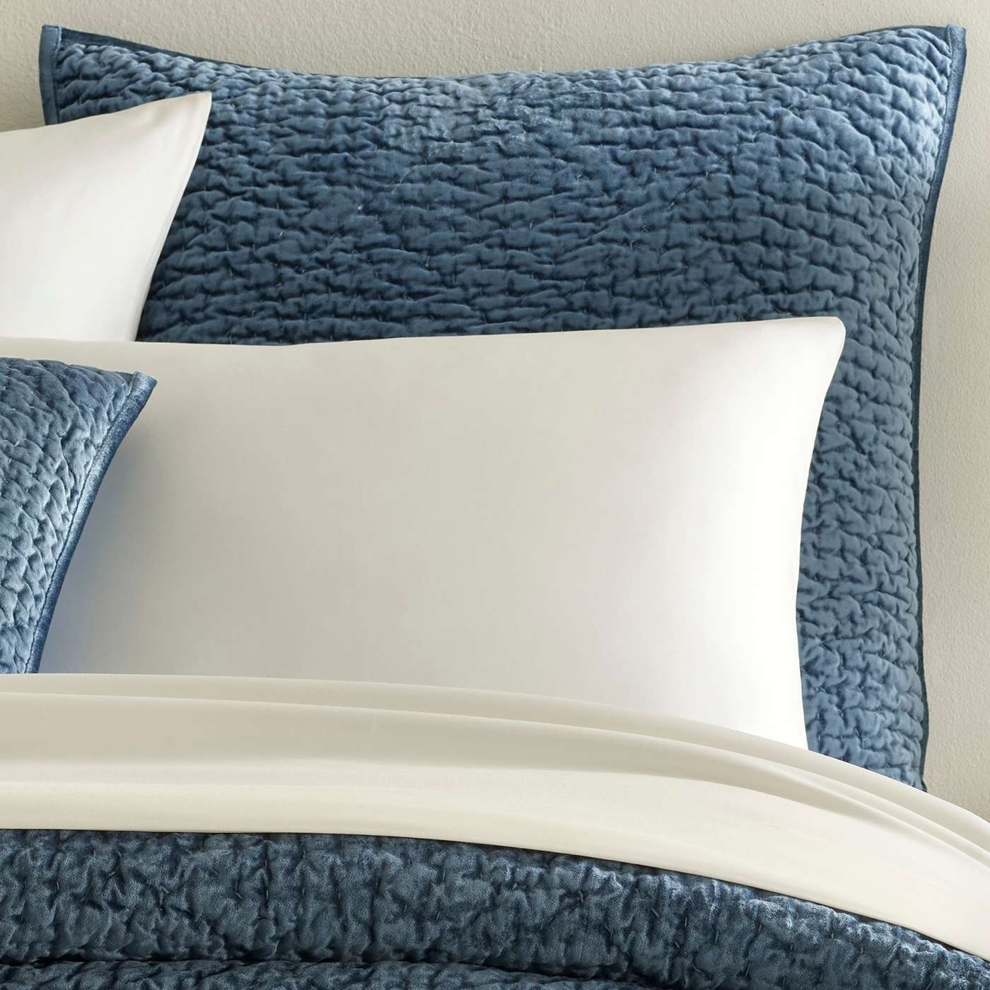 Parisienne Velvet Quilted Sham Sham By Annie Selke