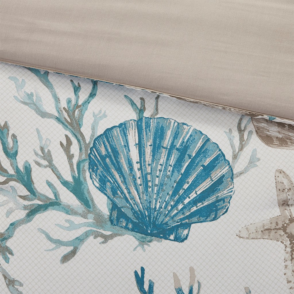 Pebble Beach 6 Piece Duvet Cover Set Duvet Covers By JLA HOME/Olliix (E & E Co., Ltd)