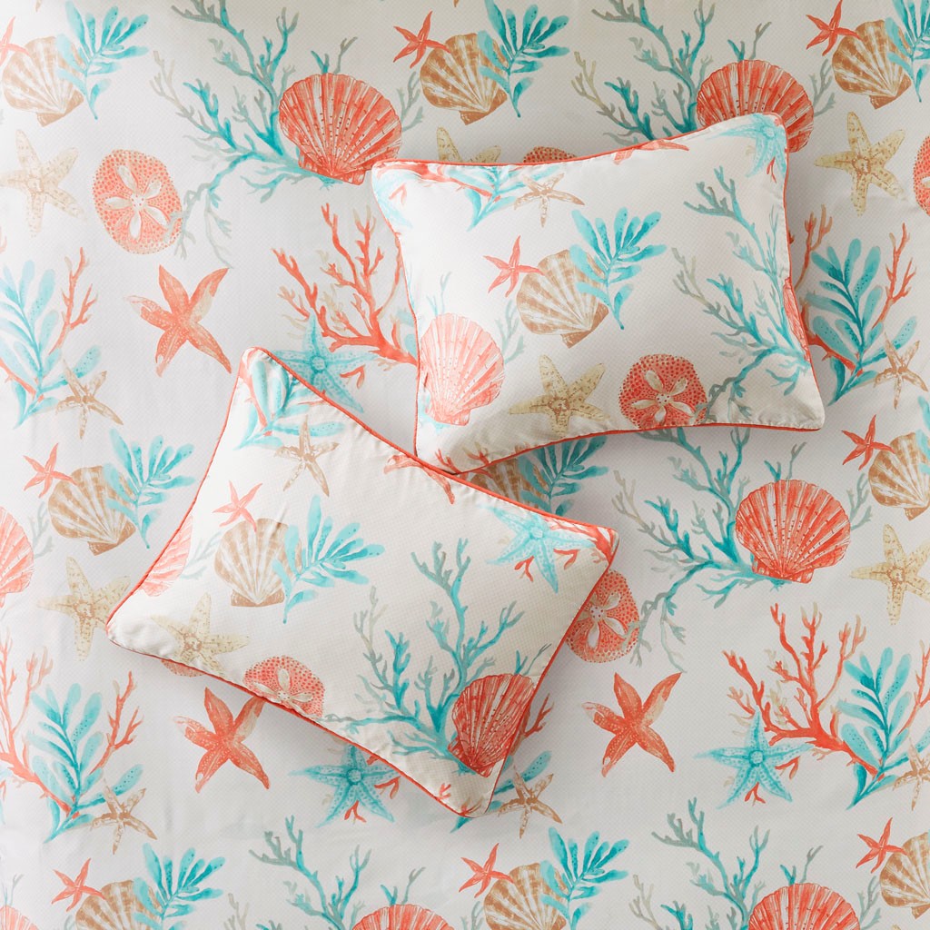 Pebble Beach 6 Piece Duvet Cover Set Duvet Covers By JLA HOME/Olliix (E & E Co., Ltd)