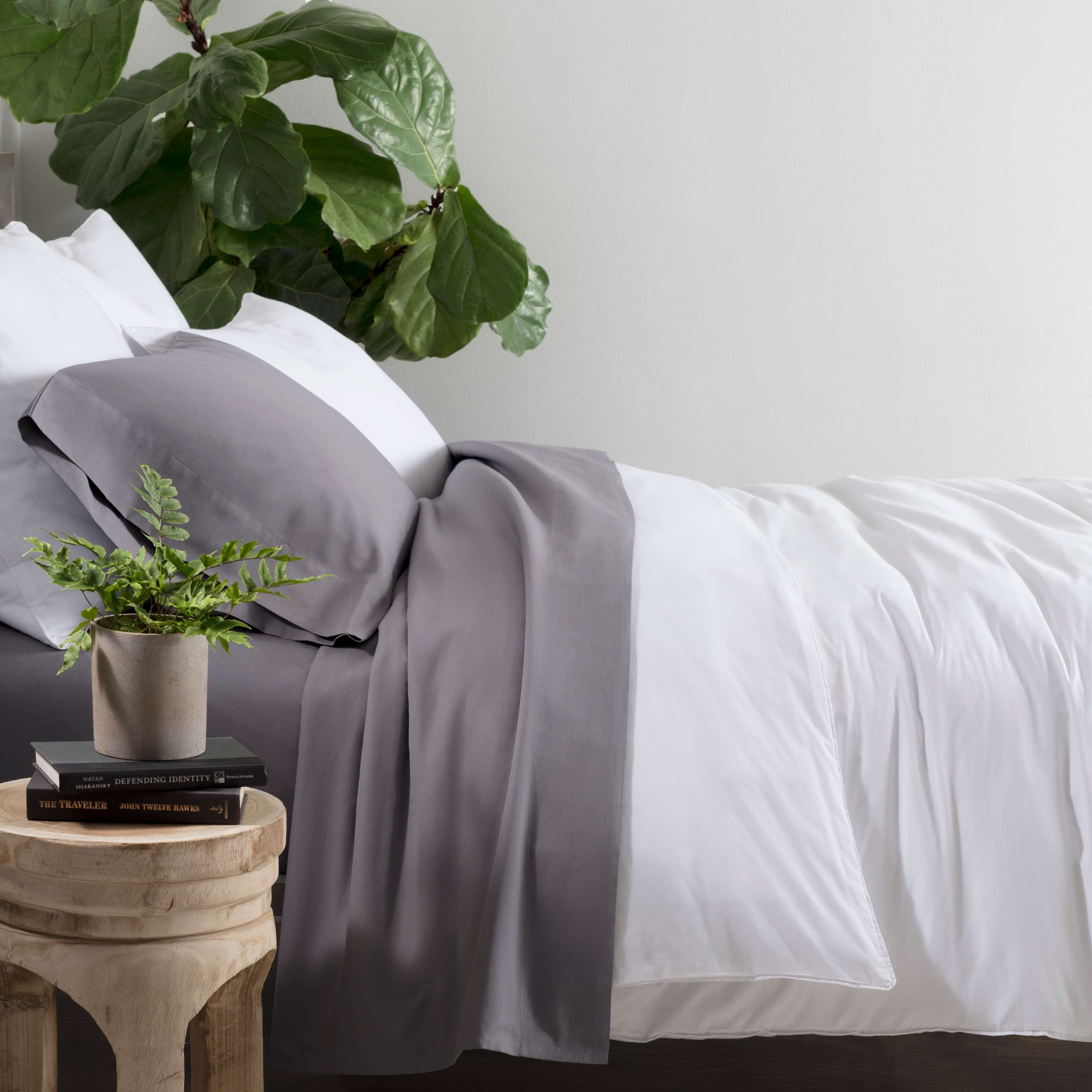 Essential Percale Duvet Cover Duvet Covers By Annie Selke