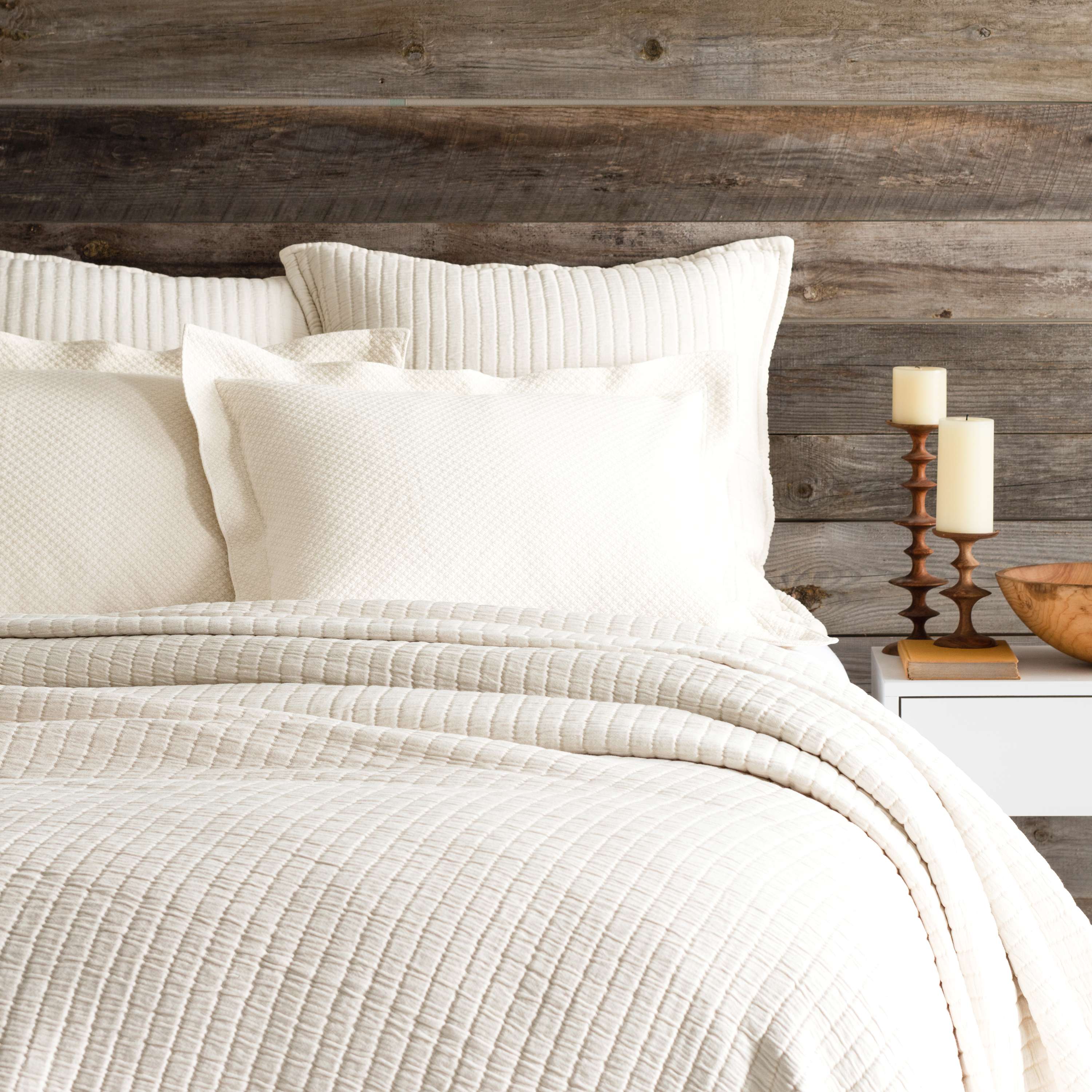 Petite Trellis Matelasse Sham Sham By Annie Selke