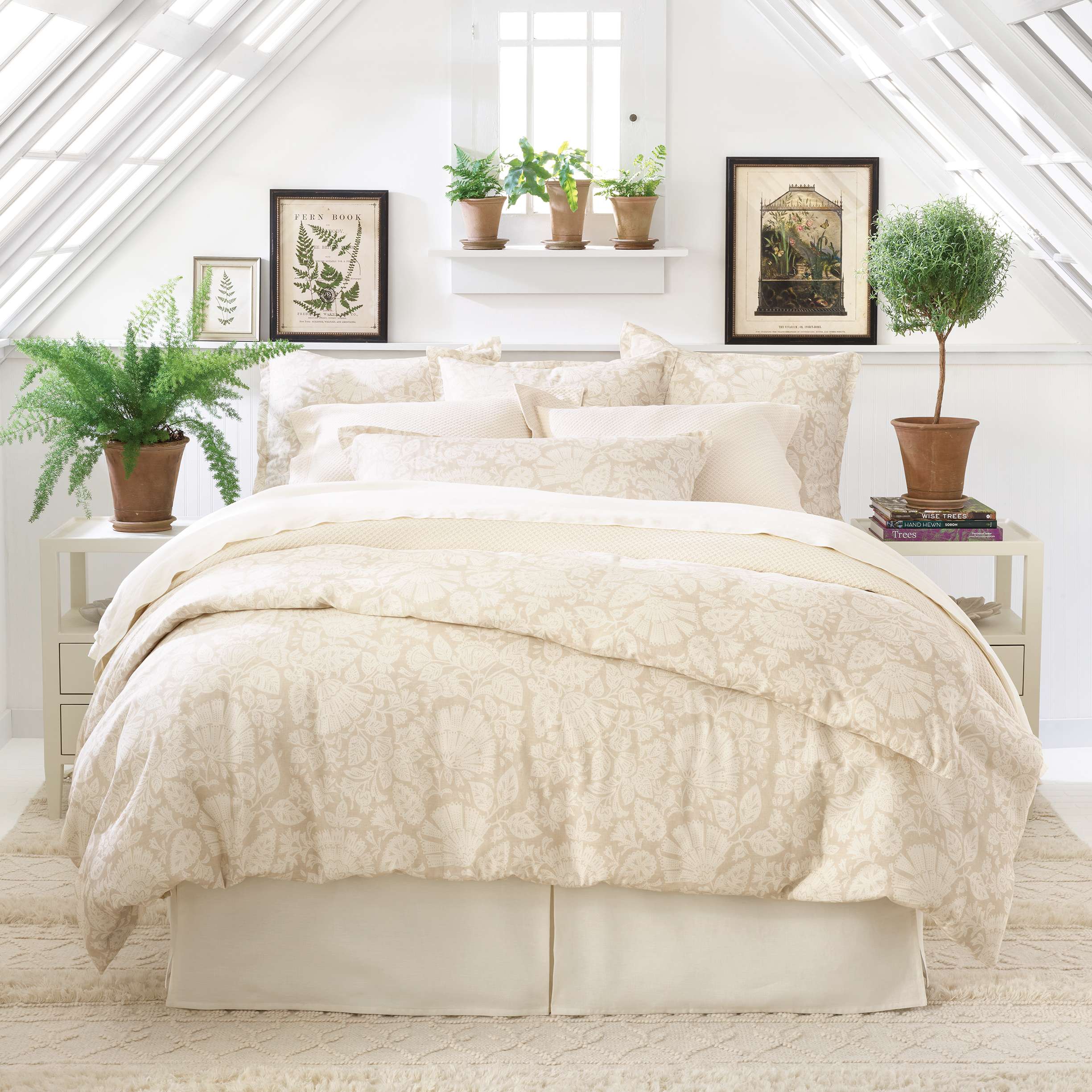 Petite Trellis Matelasse Sham Sham By Annie Selke