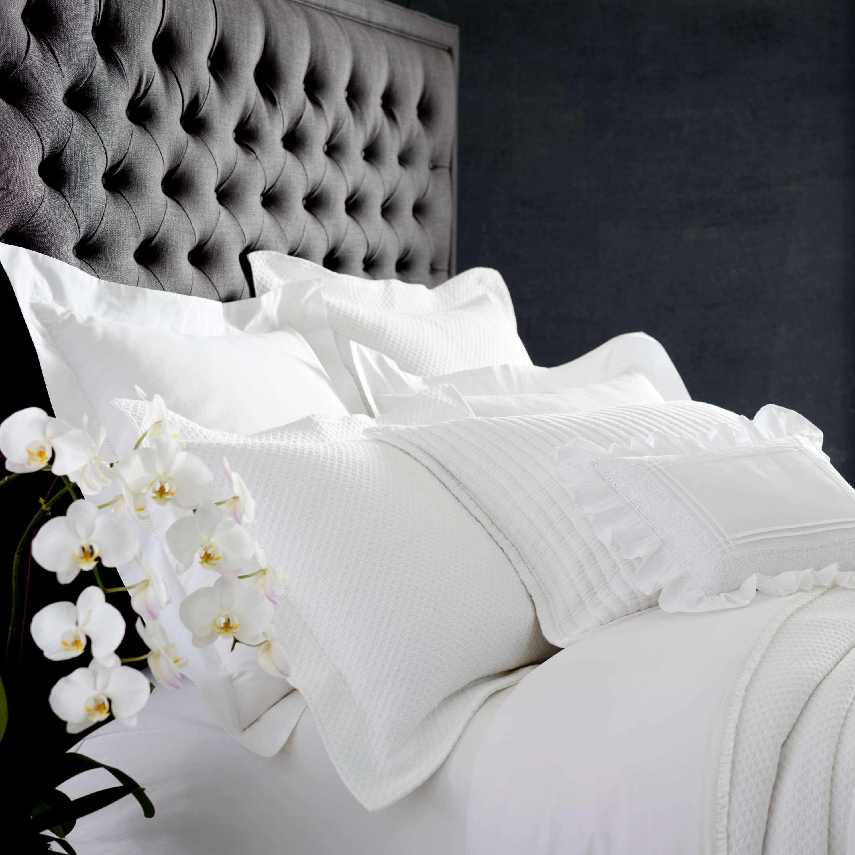 Petite Trellis Matelasse Sham Sham By Annie Selke