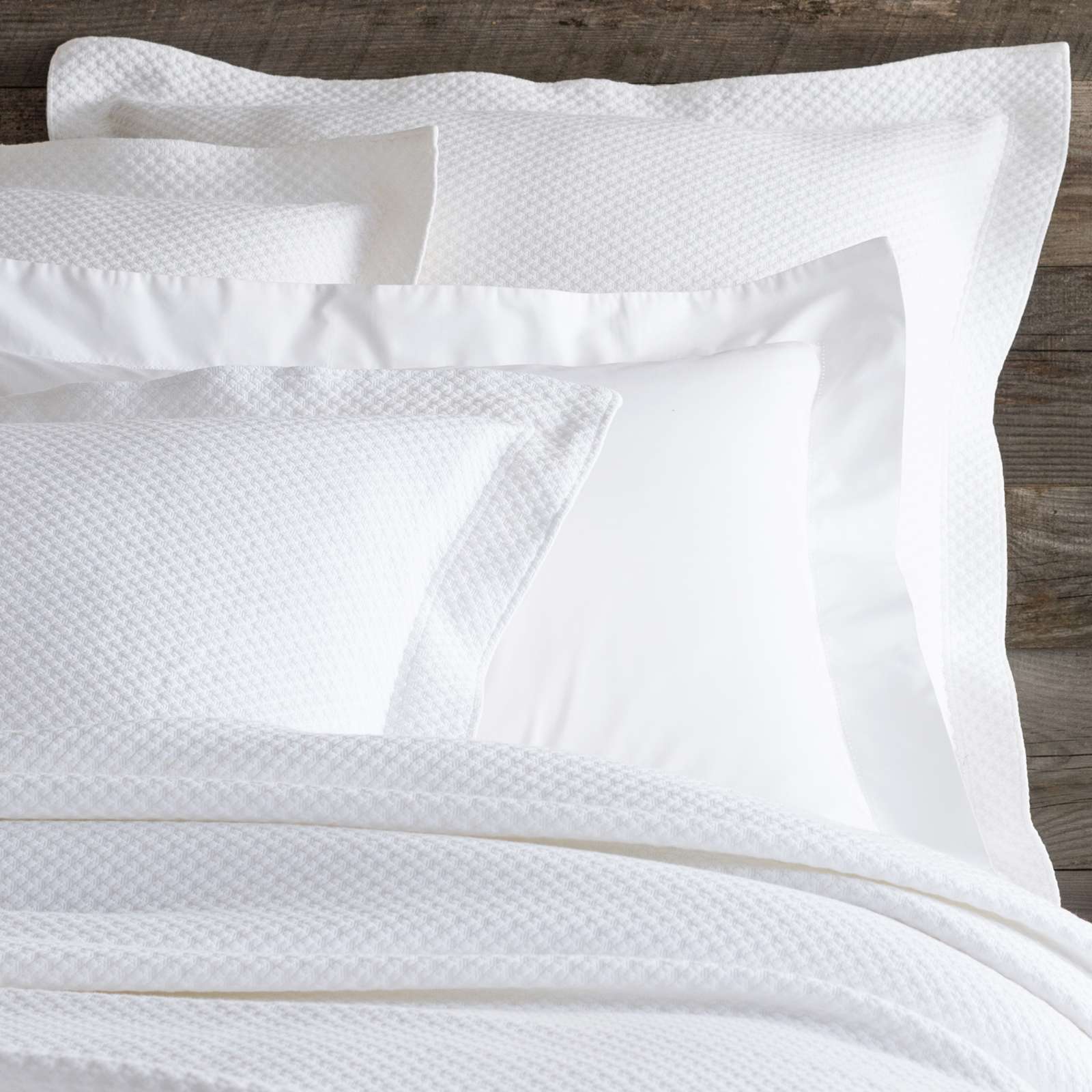 Petite Trellis Matelasse Sham Sham By Annie Selke