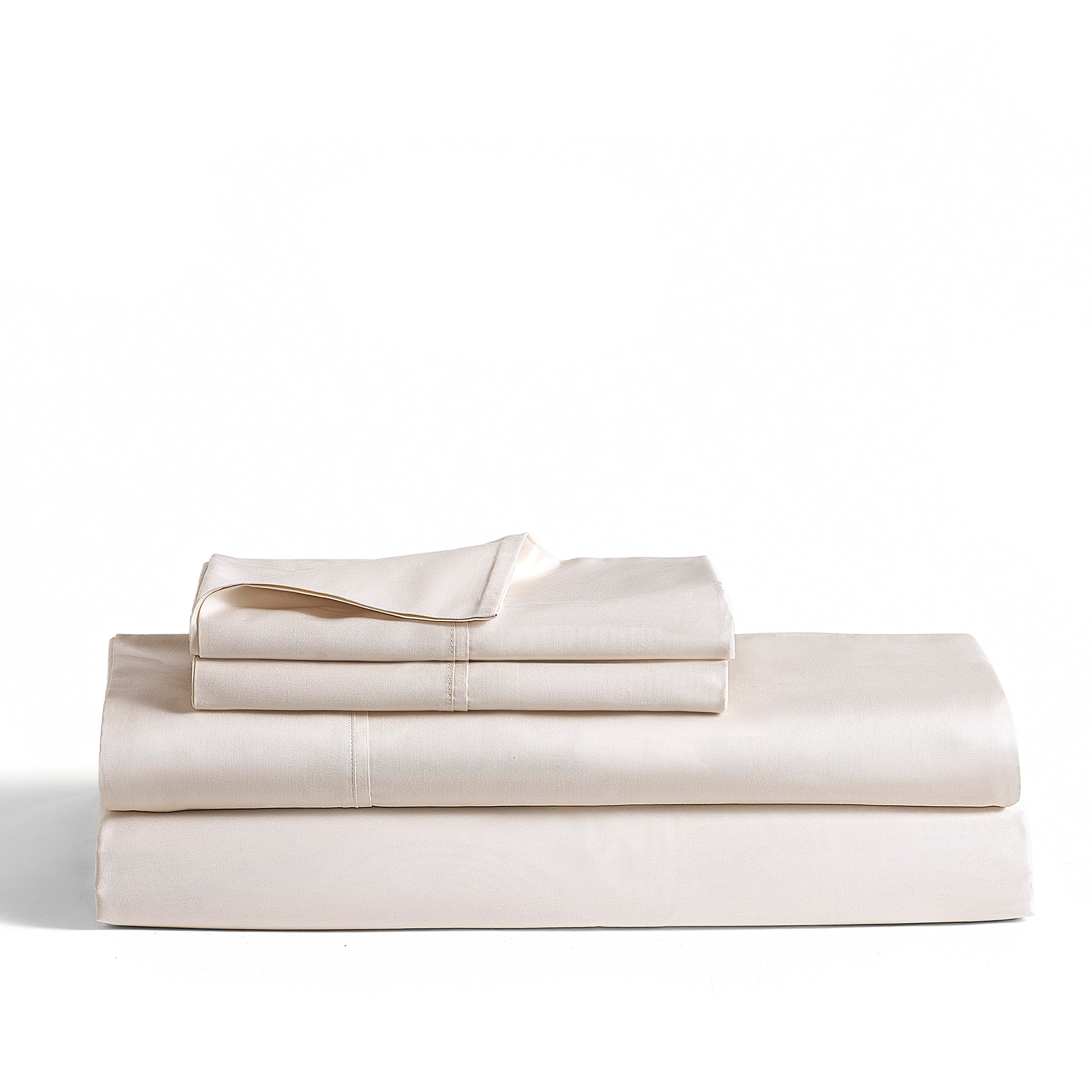 J Queen Premier Sateen Sheet Set Almond in Queen-Final Sale