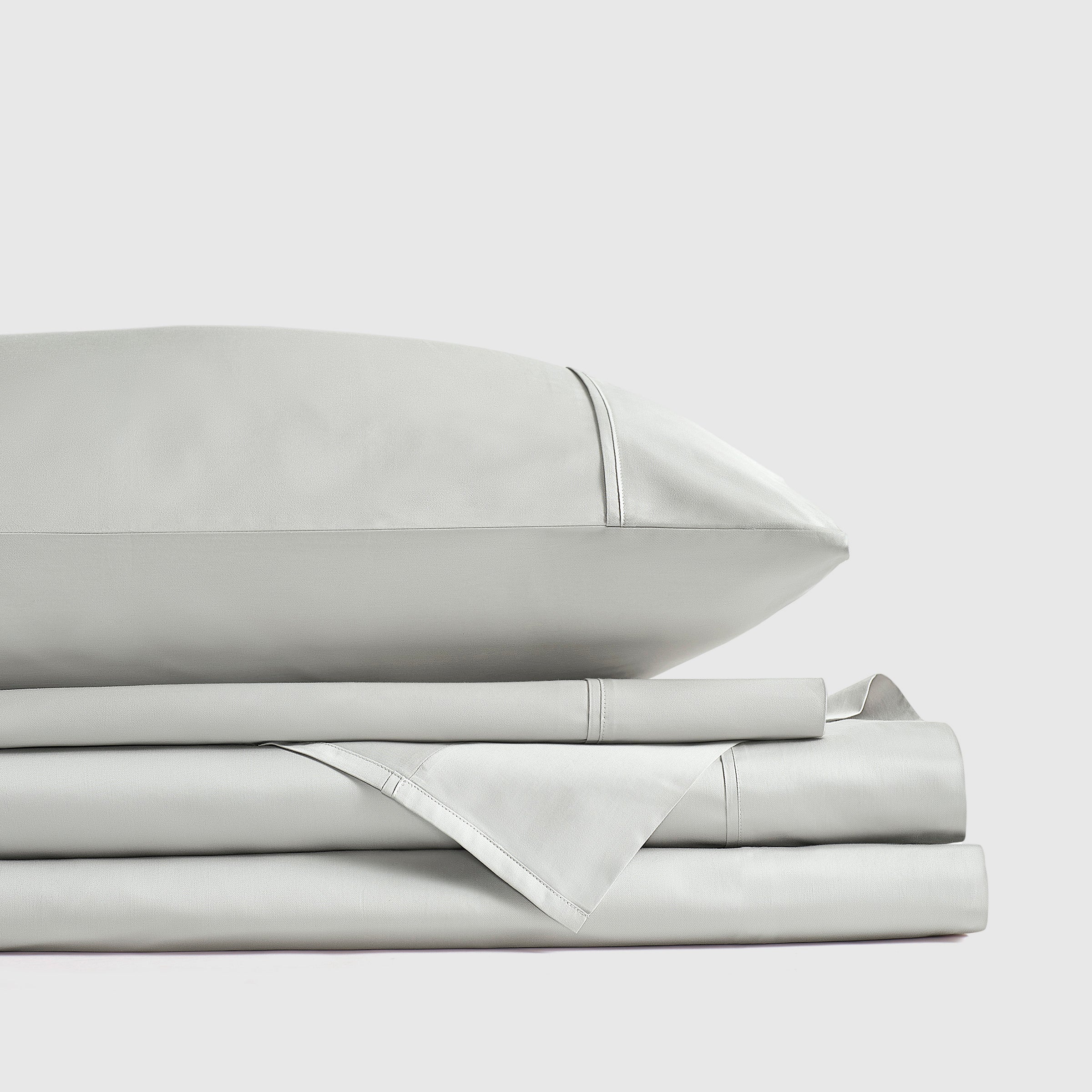 J Queen Premier Sateen Sheet Set Almond in Queen-Final Sale