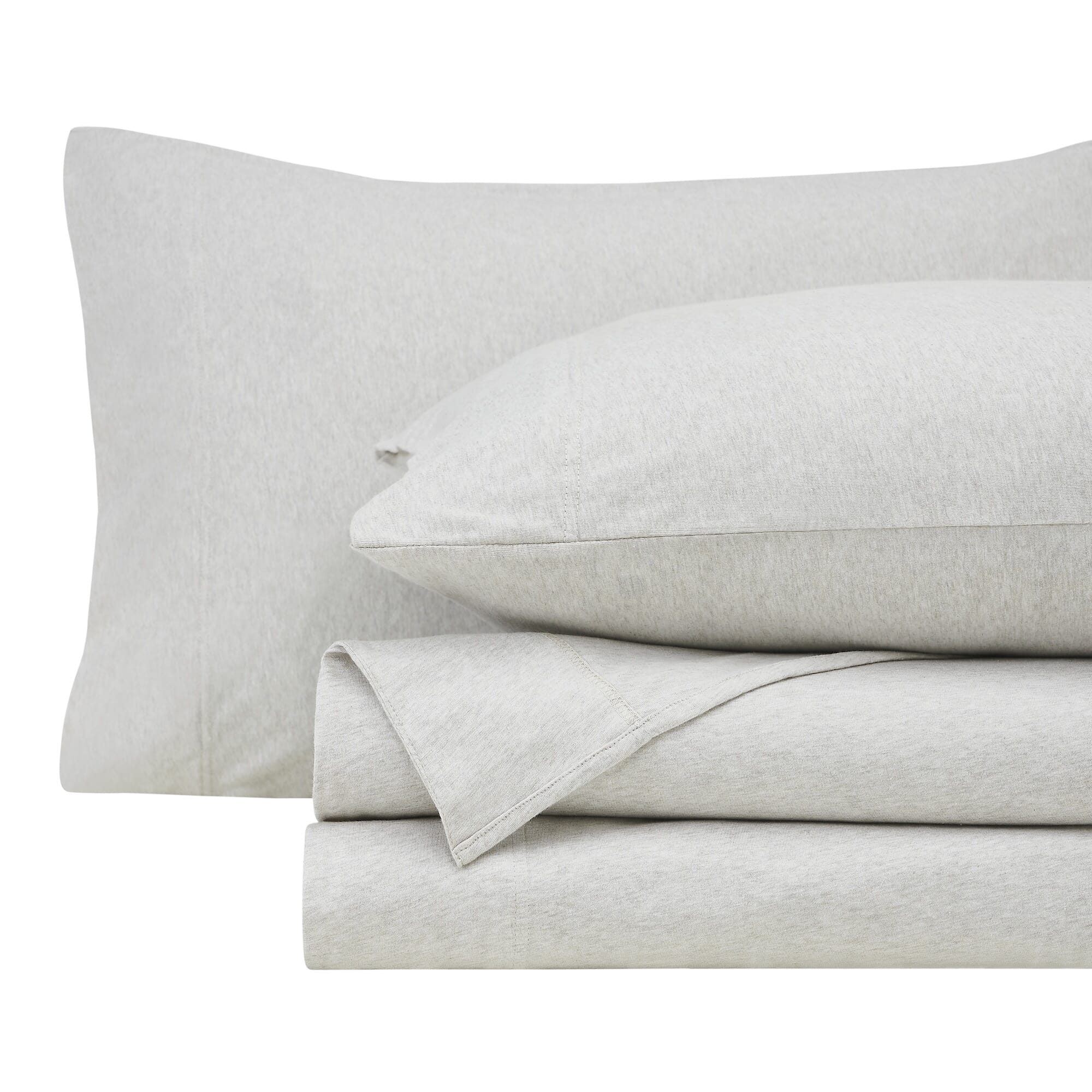 Halston Cotton Melange Jersey Sheet Set