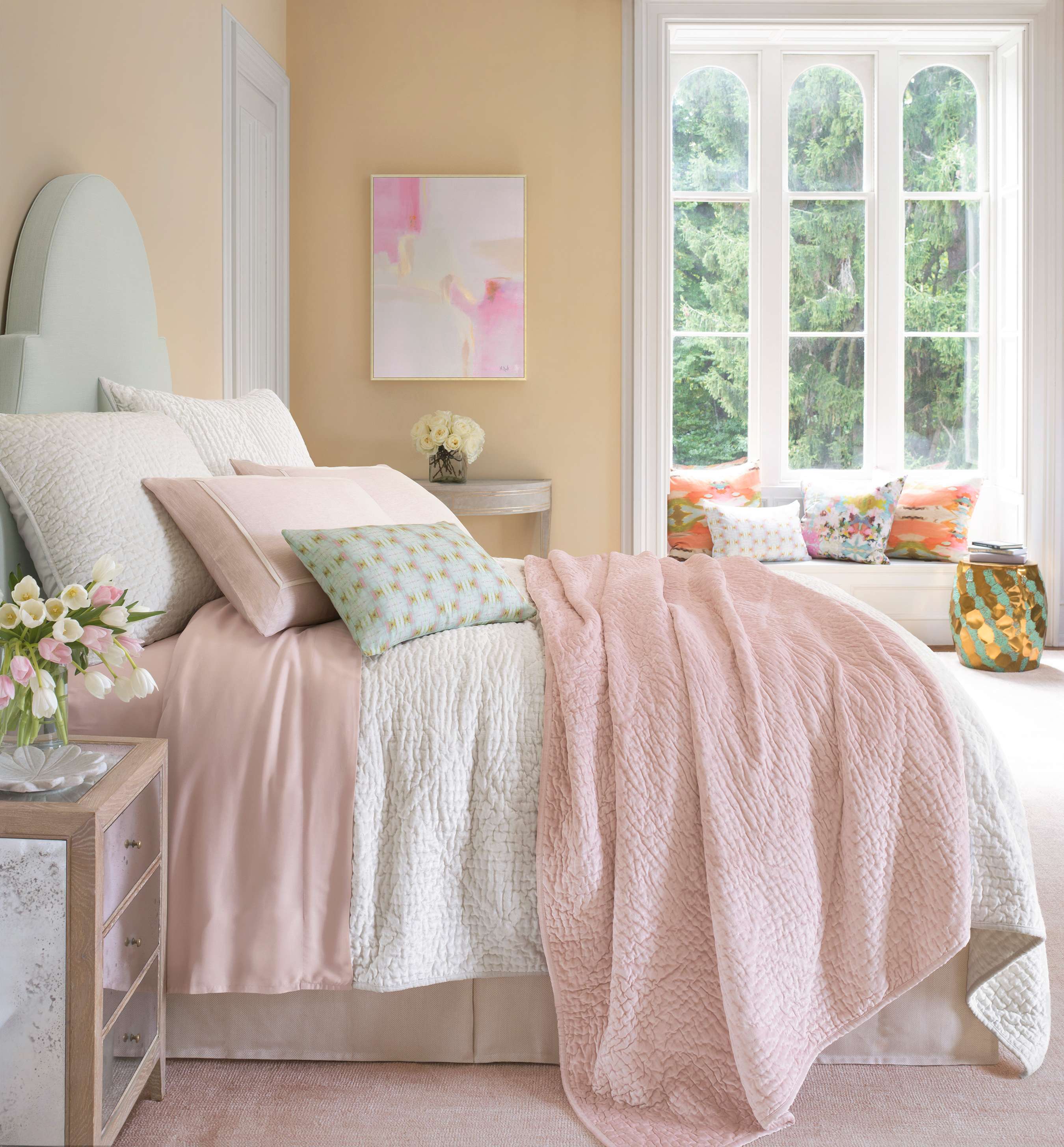 Parisienne Velvet Quilt Quilt Sets By Annie Selke