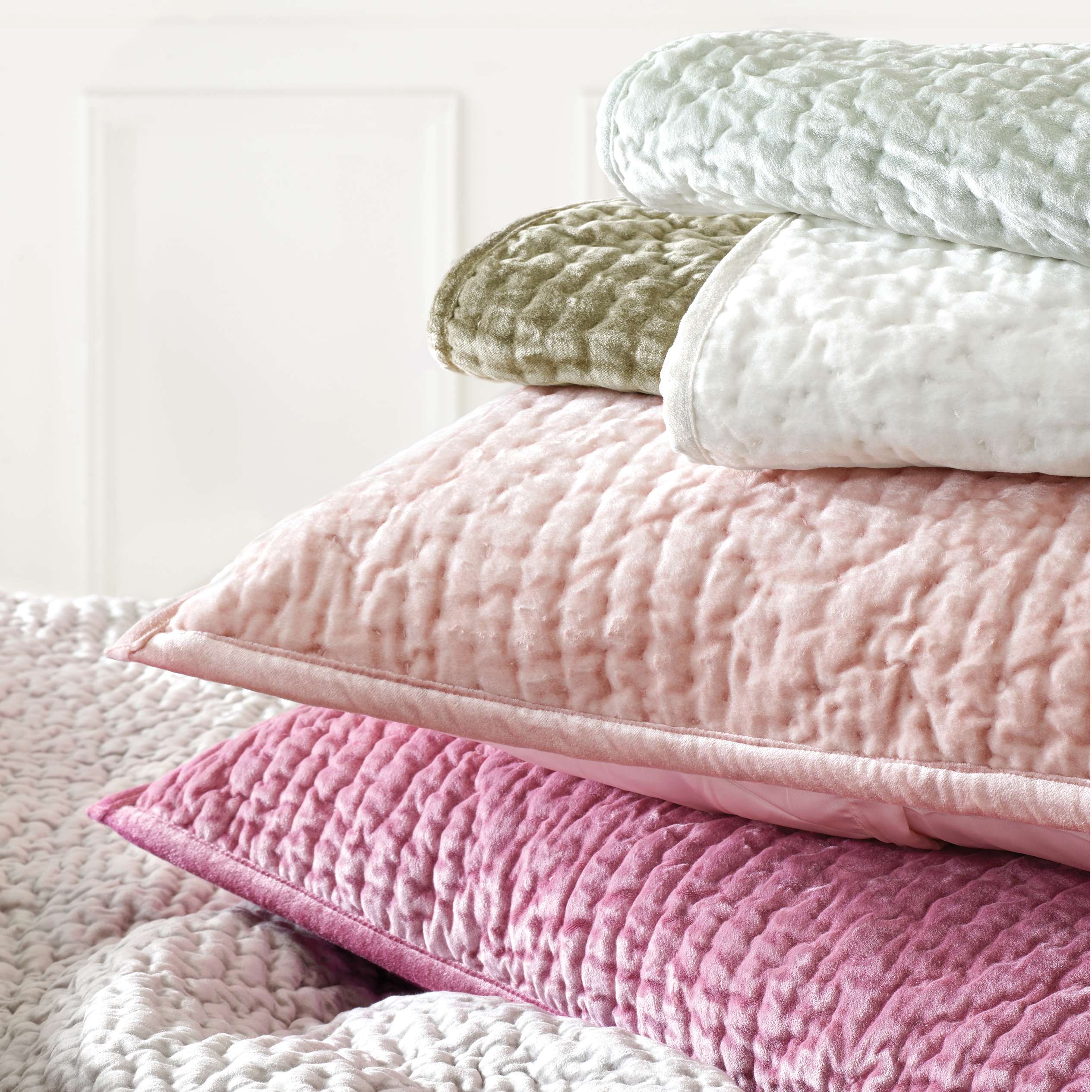 Parisienne Velvet Quilt Quilt Sets By Annie Selke