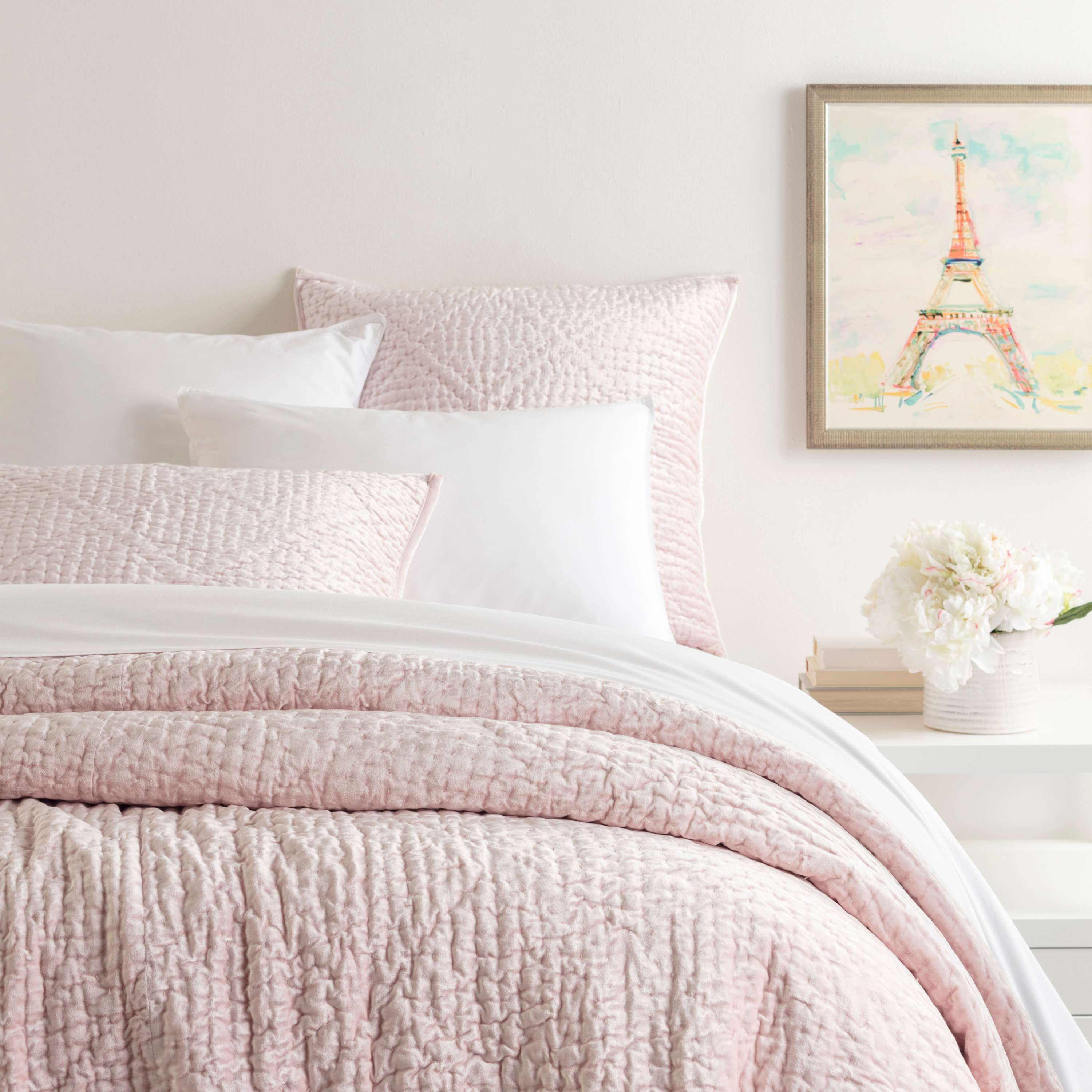 Parisienne Velvet Quilt Quilt Sets By Annie Selke