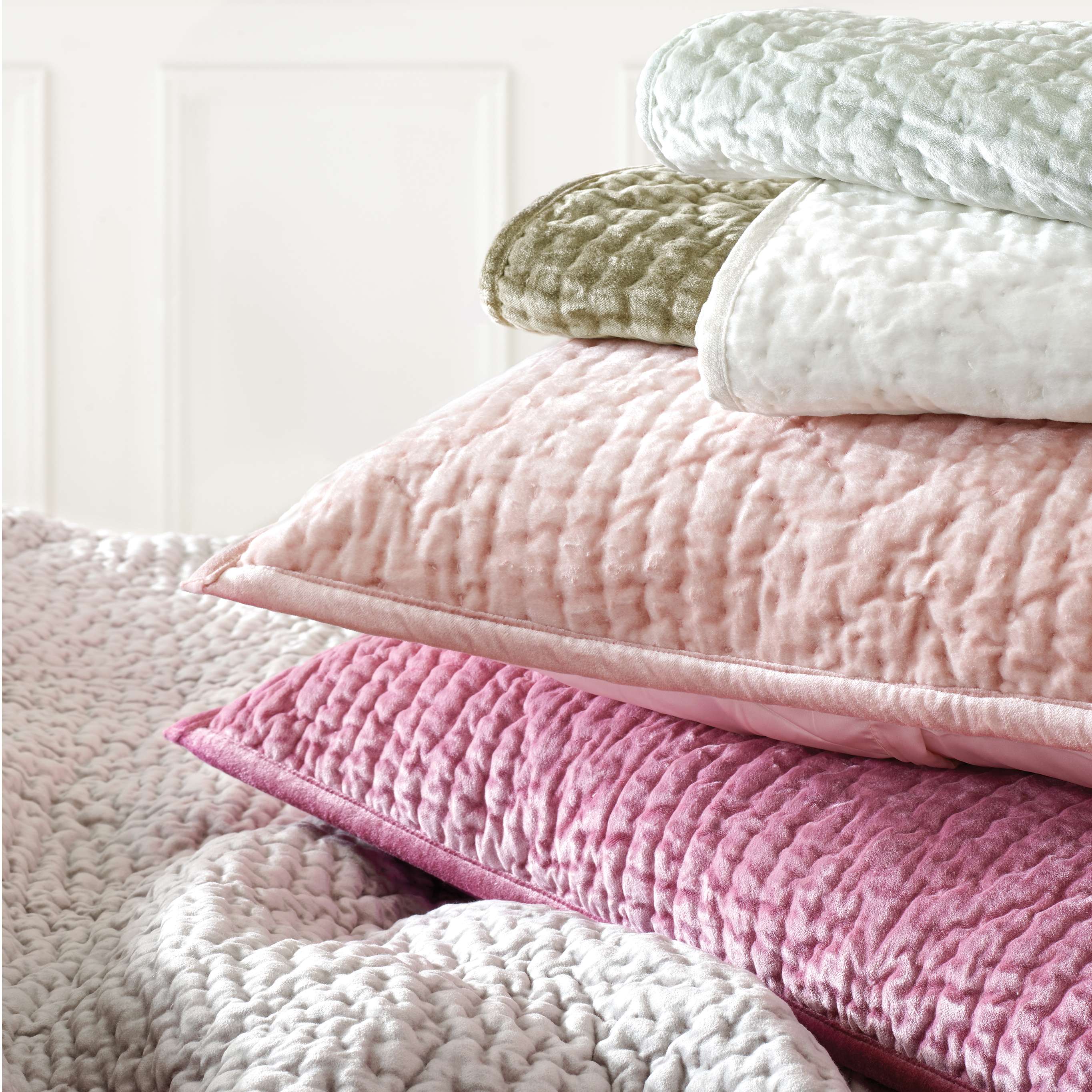 Parisienne Velvet Quilt Quilt Sets By Annie Selke