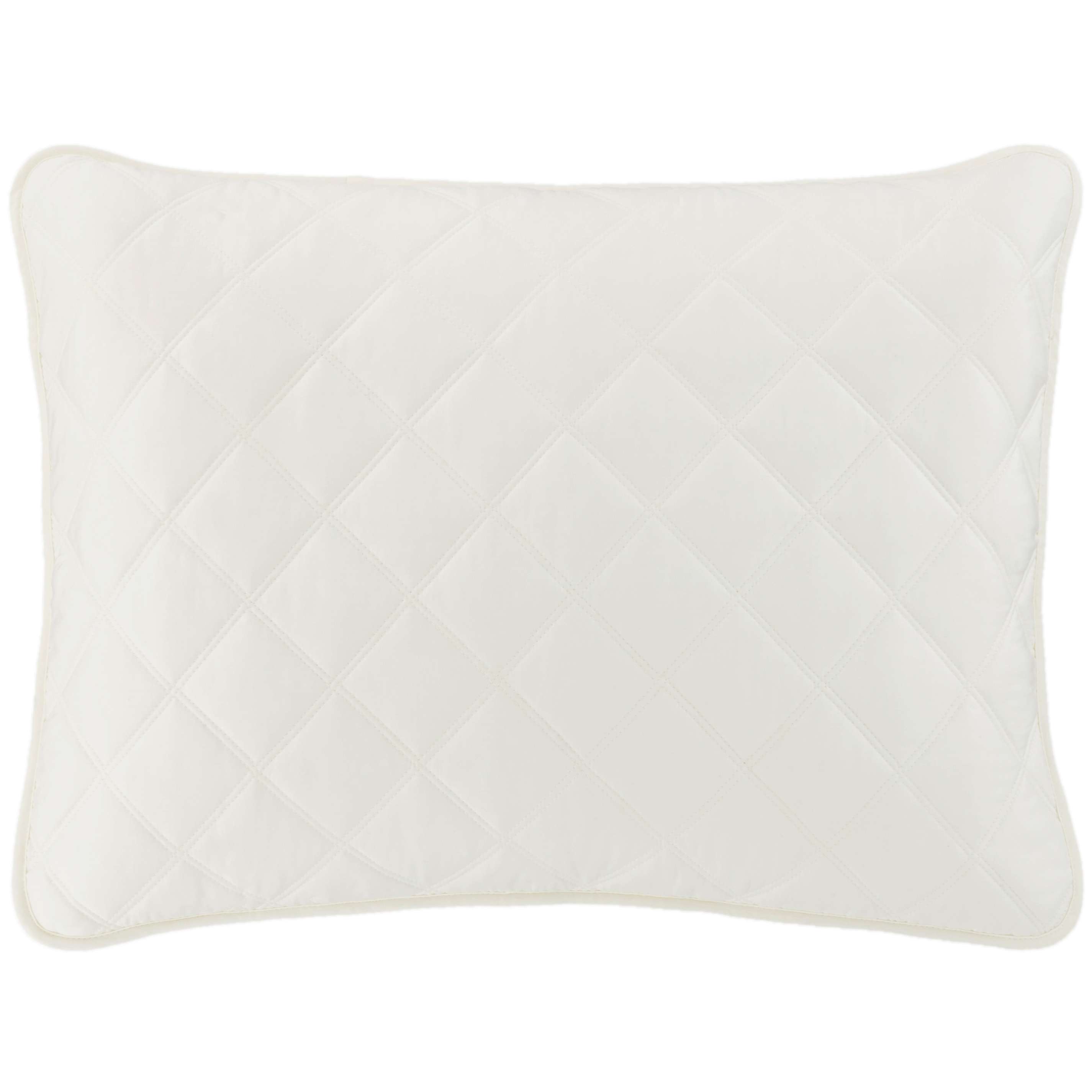Silken Solid Quilted Sham Sham By Annie Selke